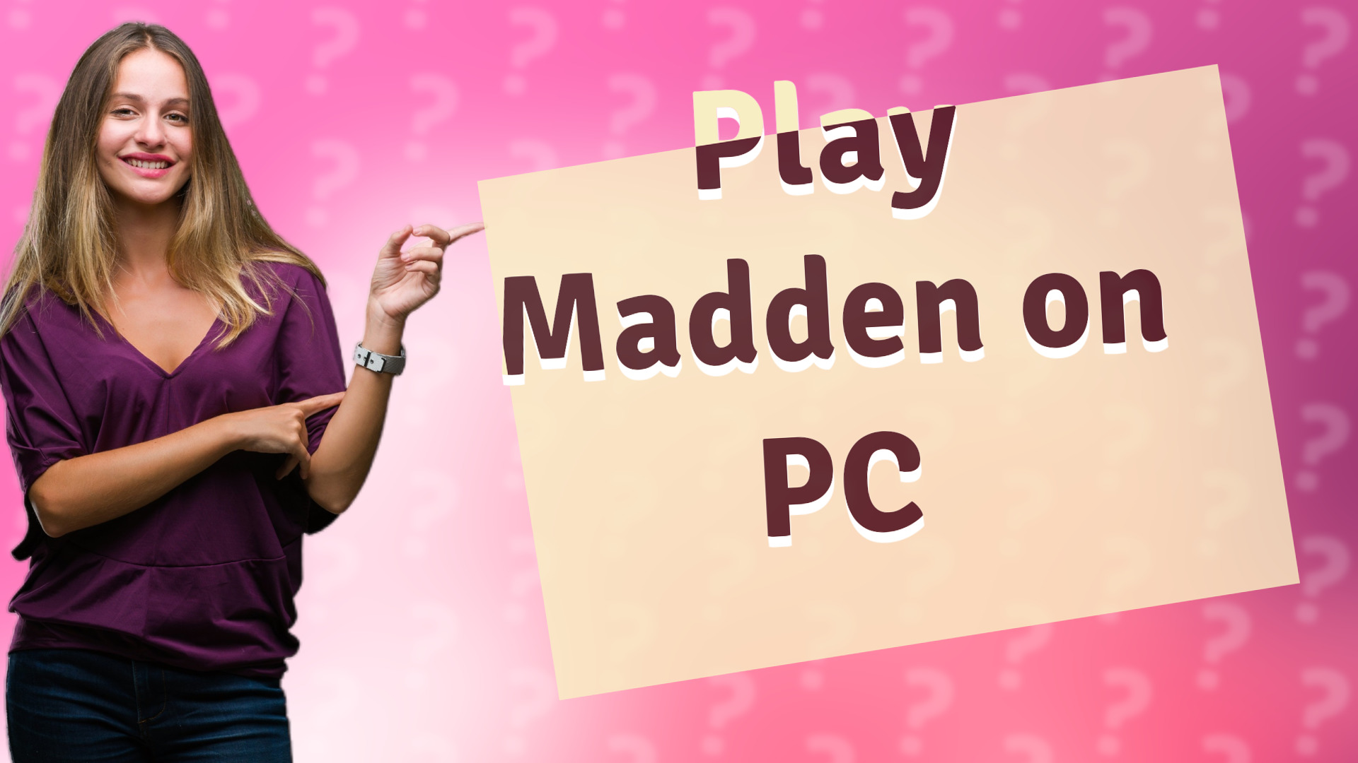 Play Madden on PC