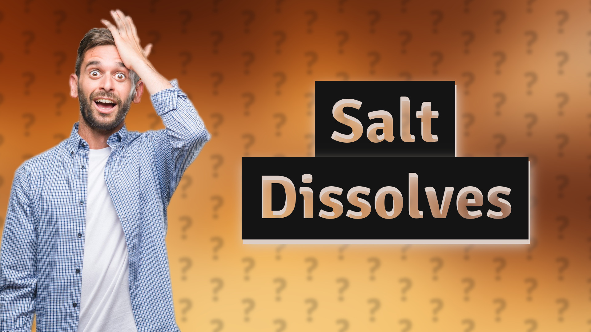 Salt Dissolves