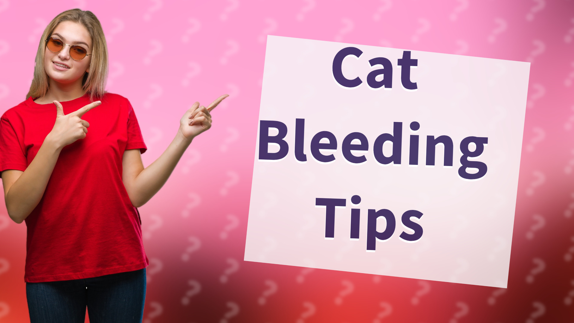 Cat Bleeding Tips