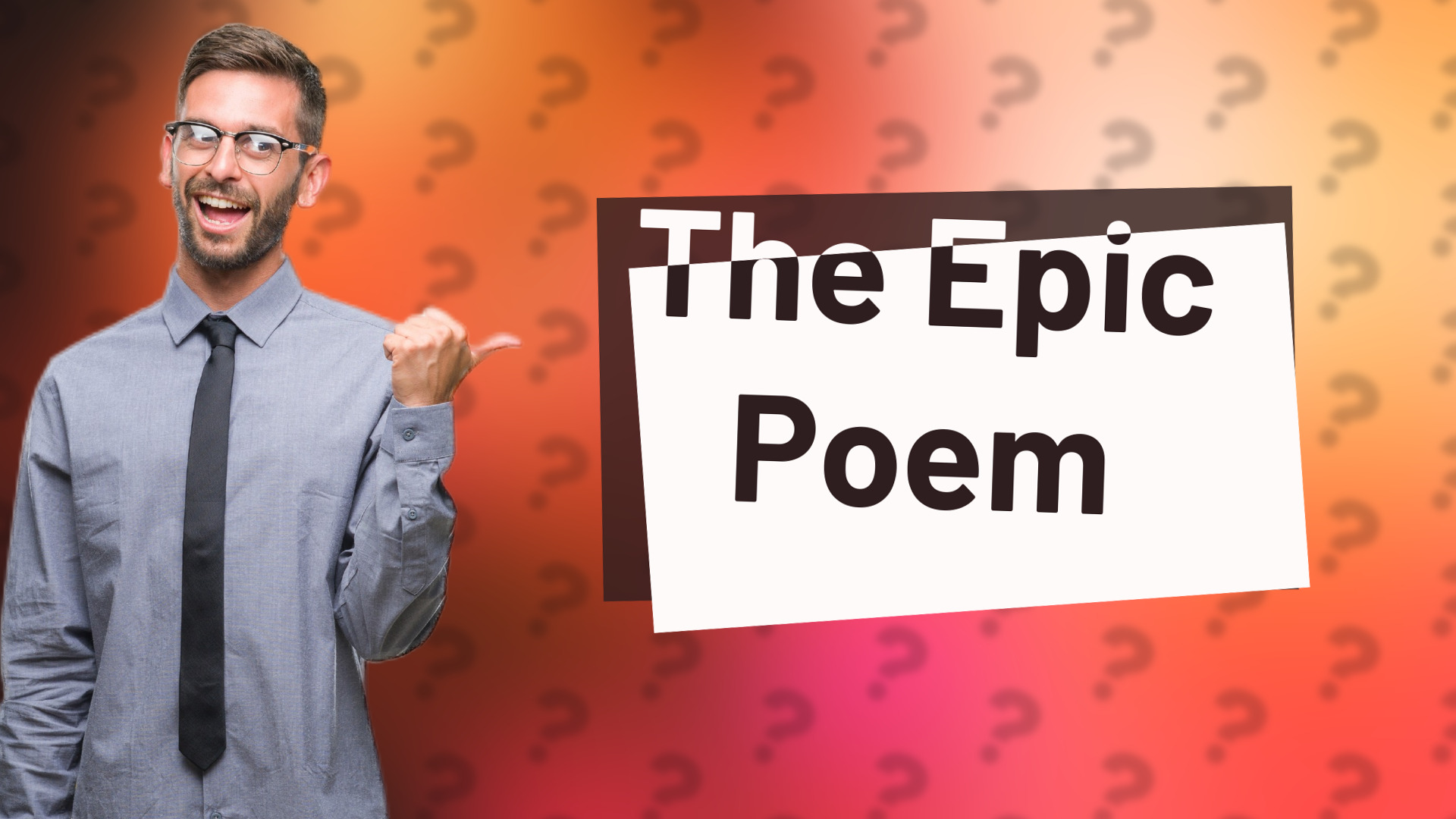 The Epic Poem