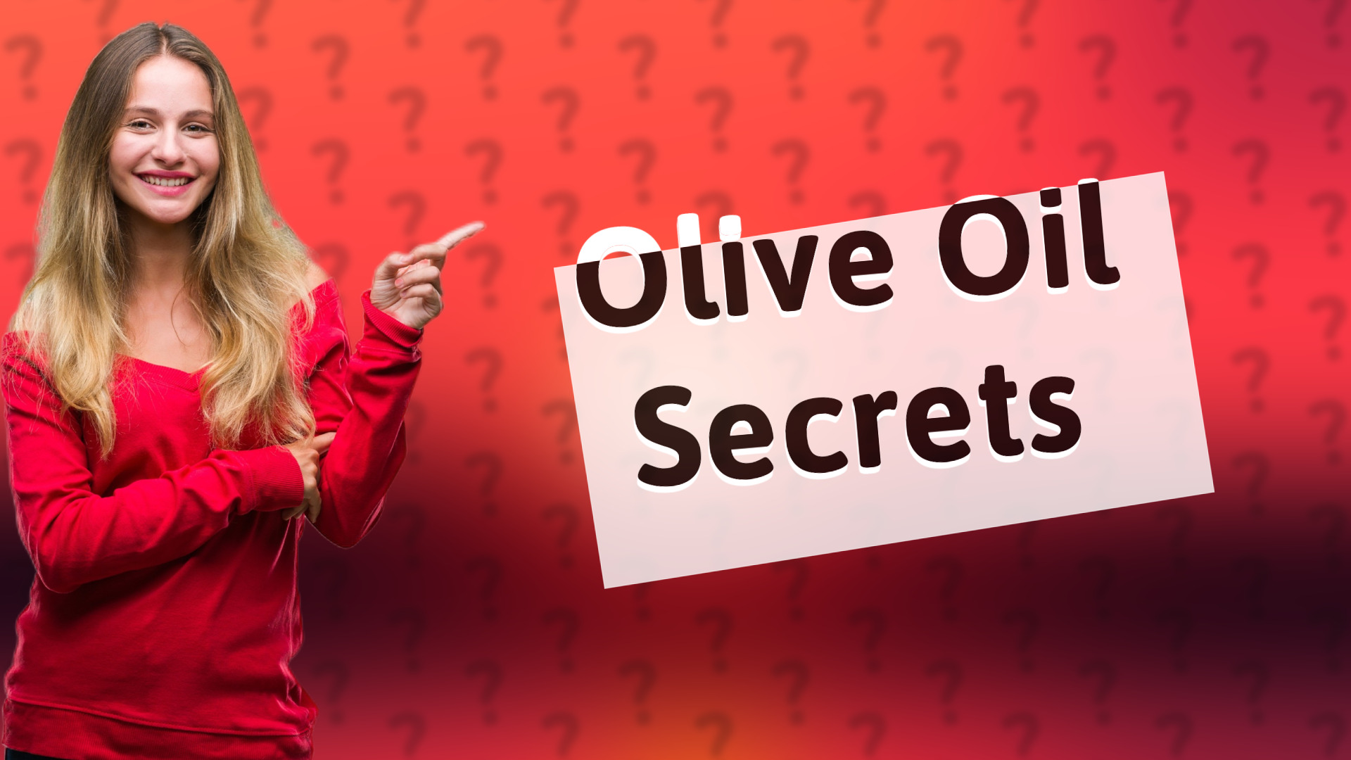 Olive Oil Secrets