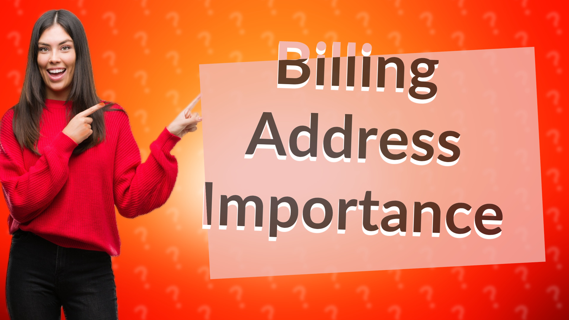Billing Address Importance