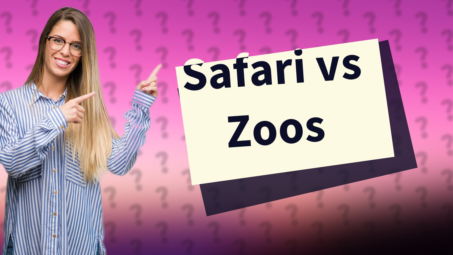 Safari vs Zoos