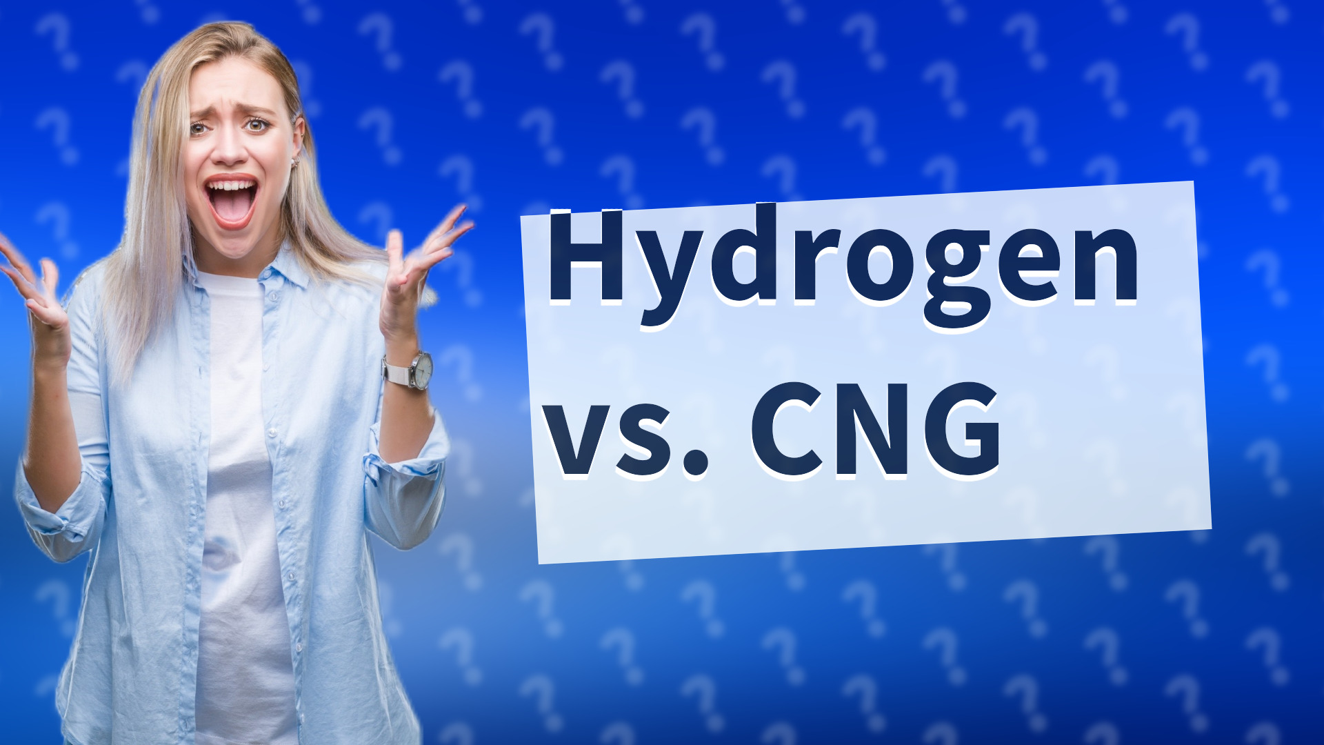 Hydrogen vs. CNG