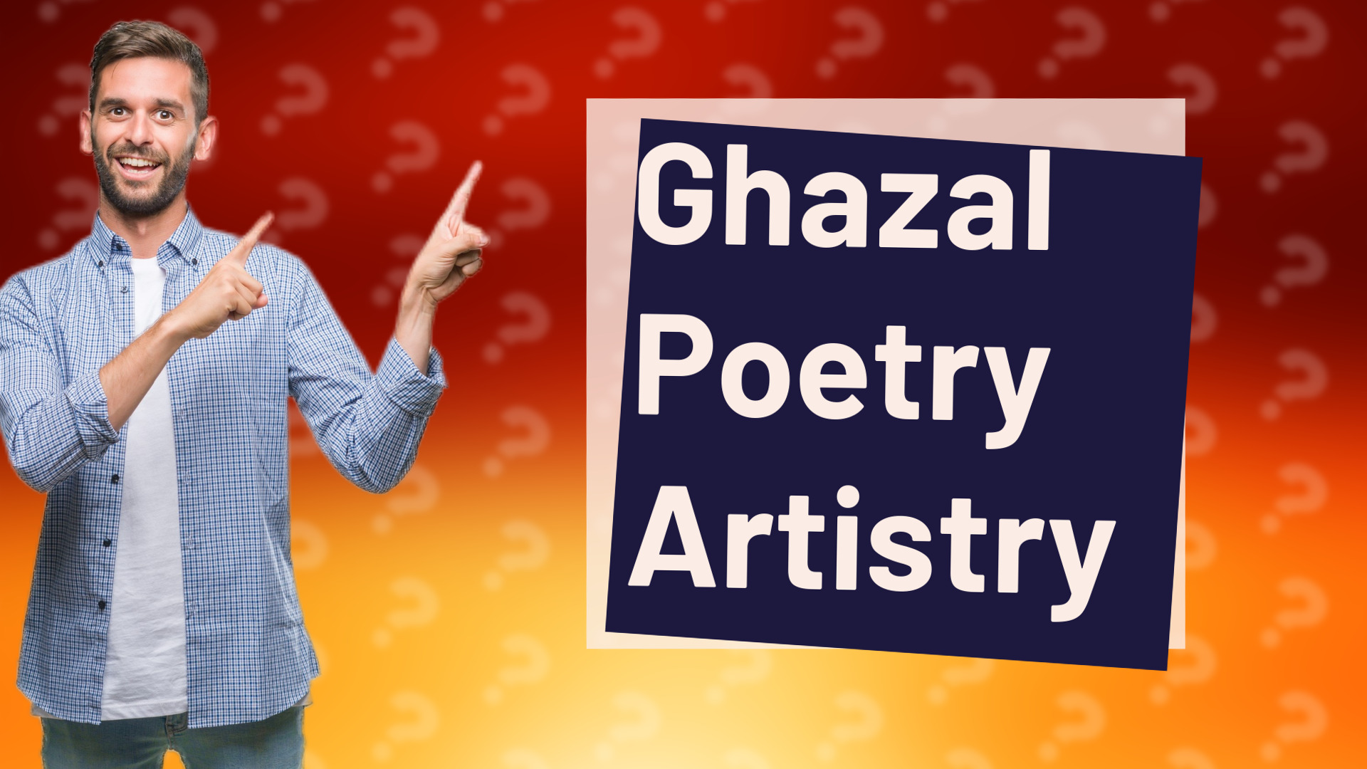 Ghazal Poetry Artistry