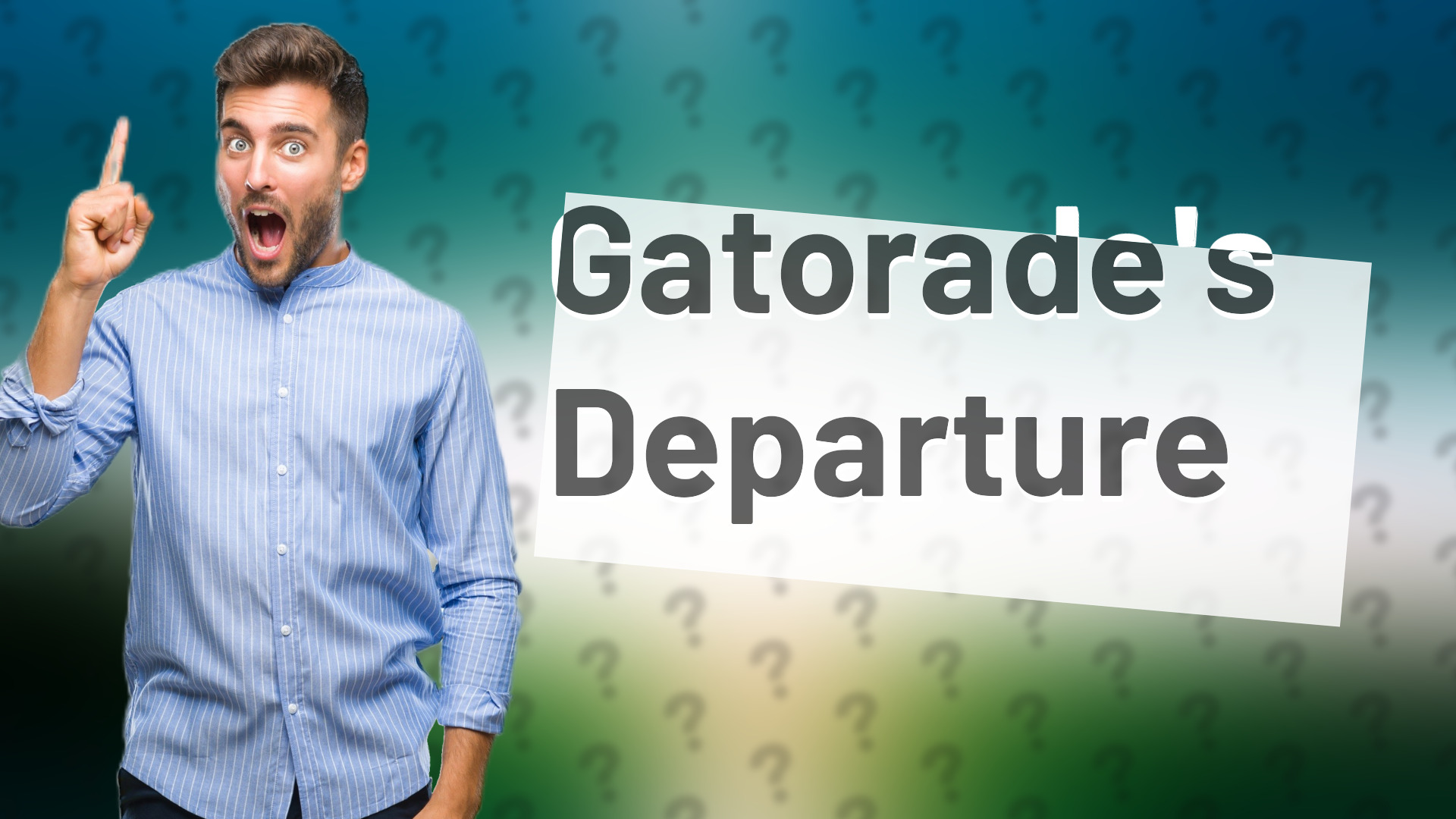 Gatorade's Departure