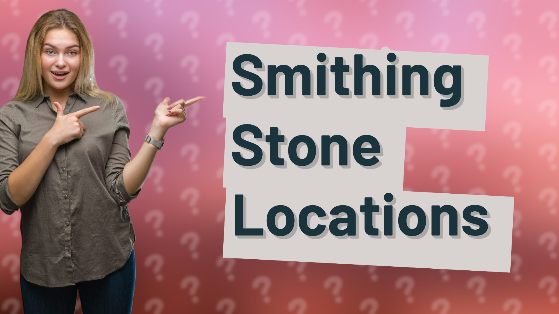 Smithing Stone Locations