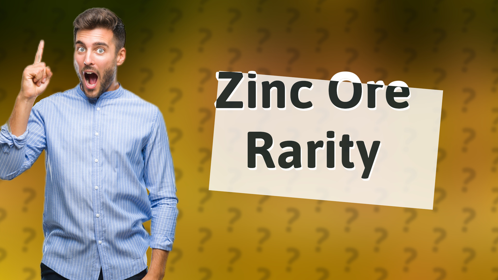 Zinc Ore Rarity