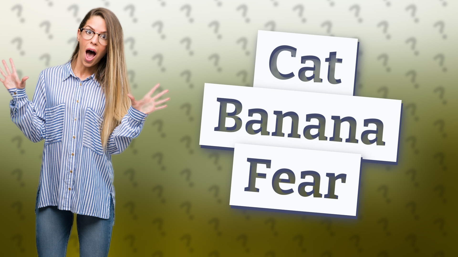 Cat Banana Fear