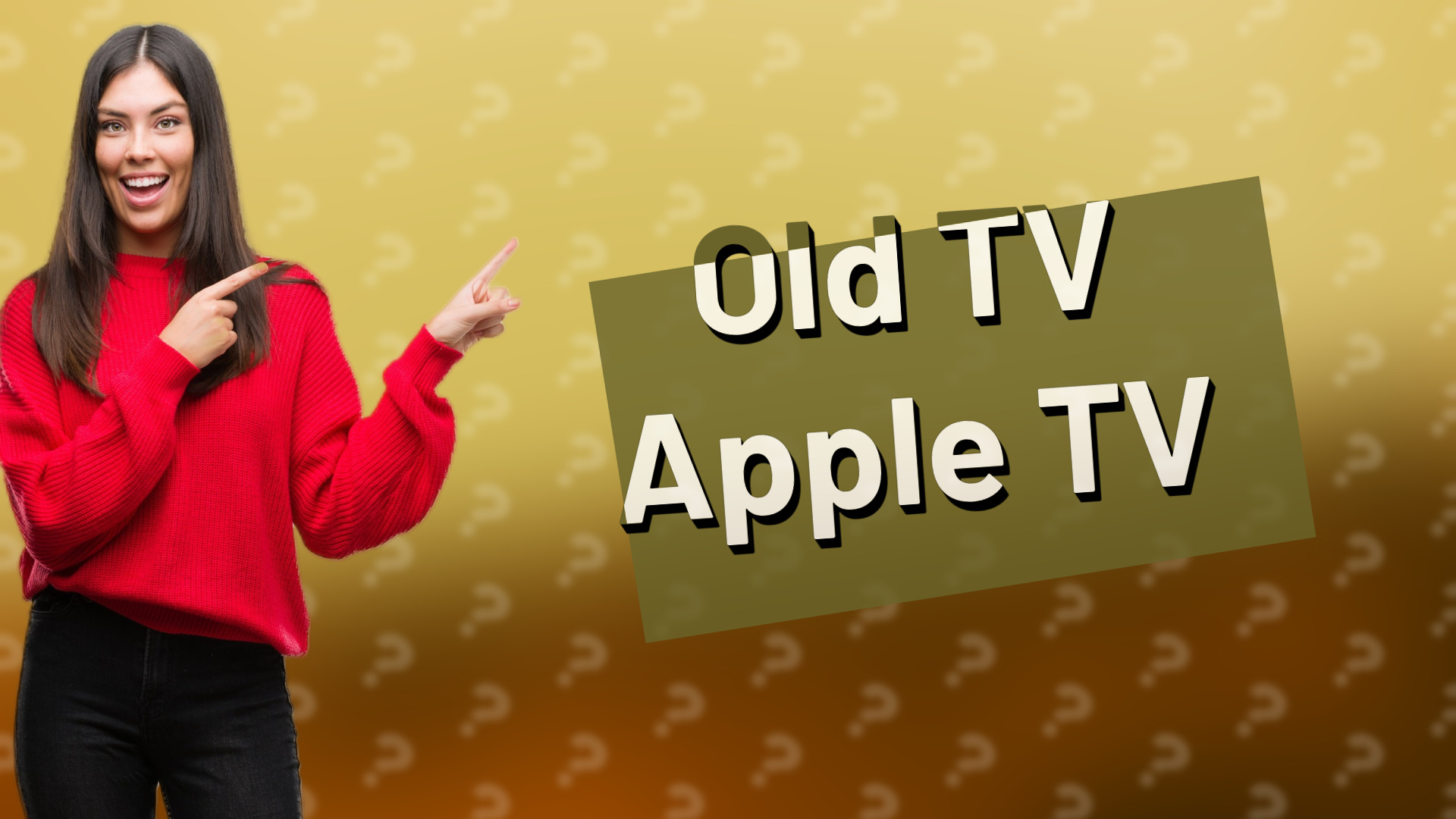 Old TV Apple TV