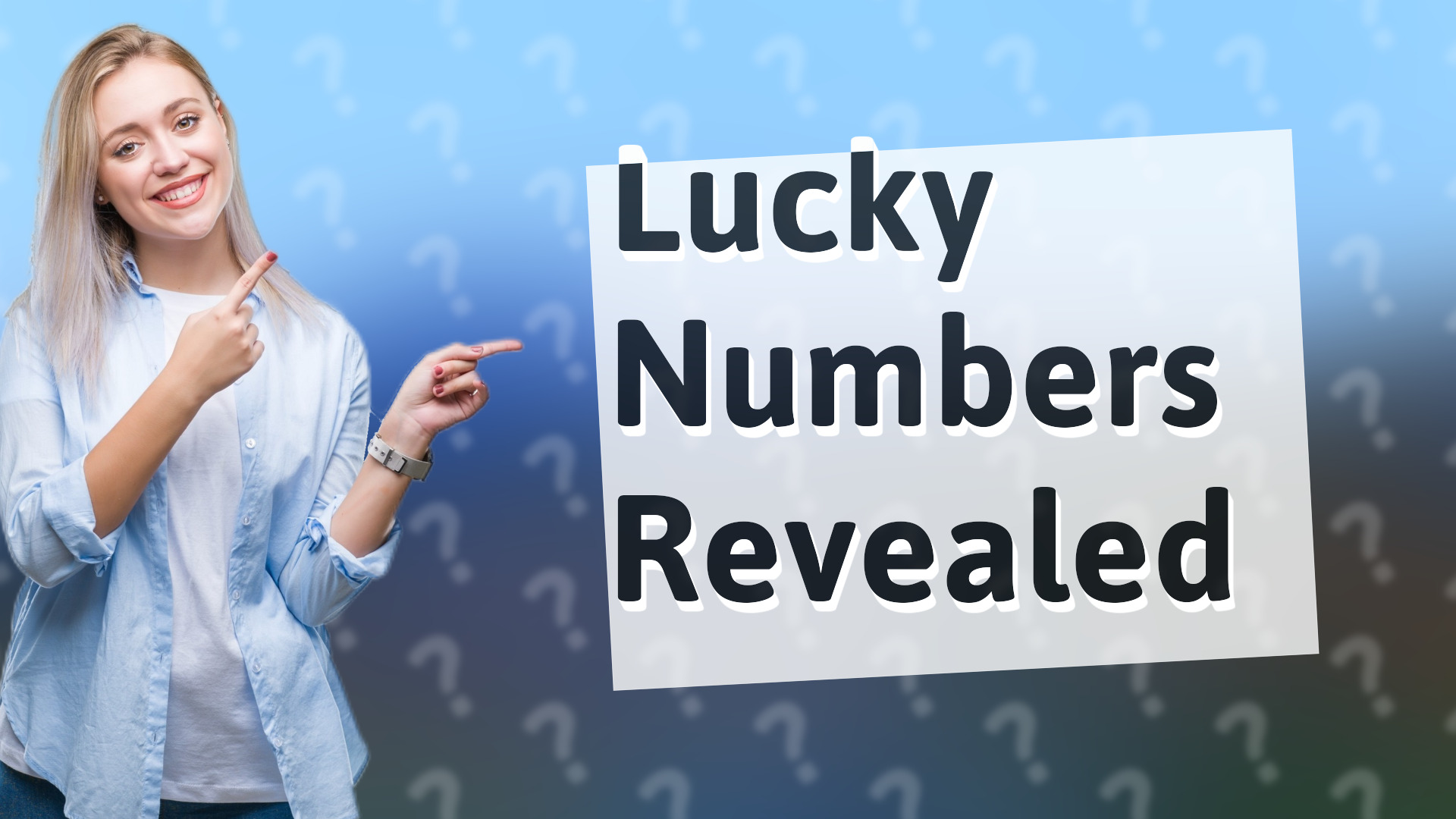 Lucky Numbers Revealed