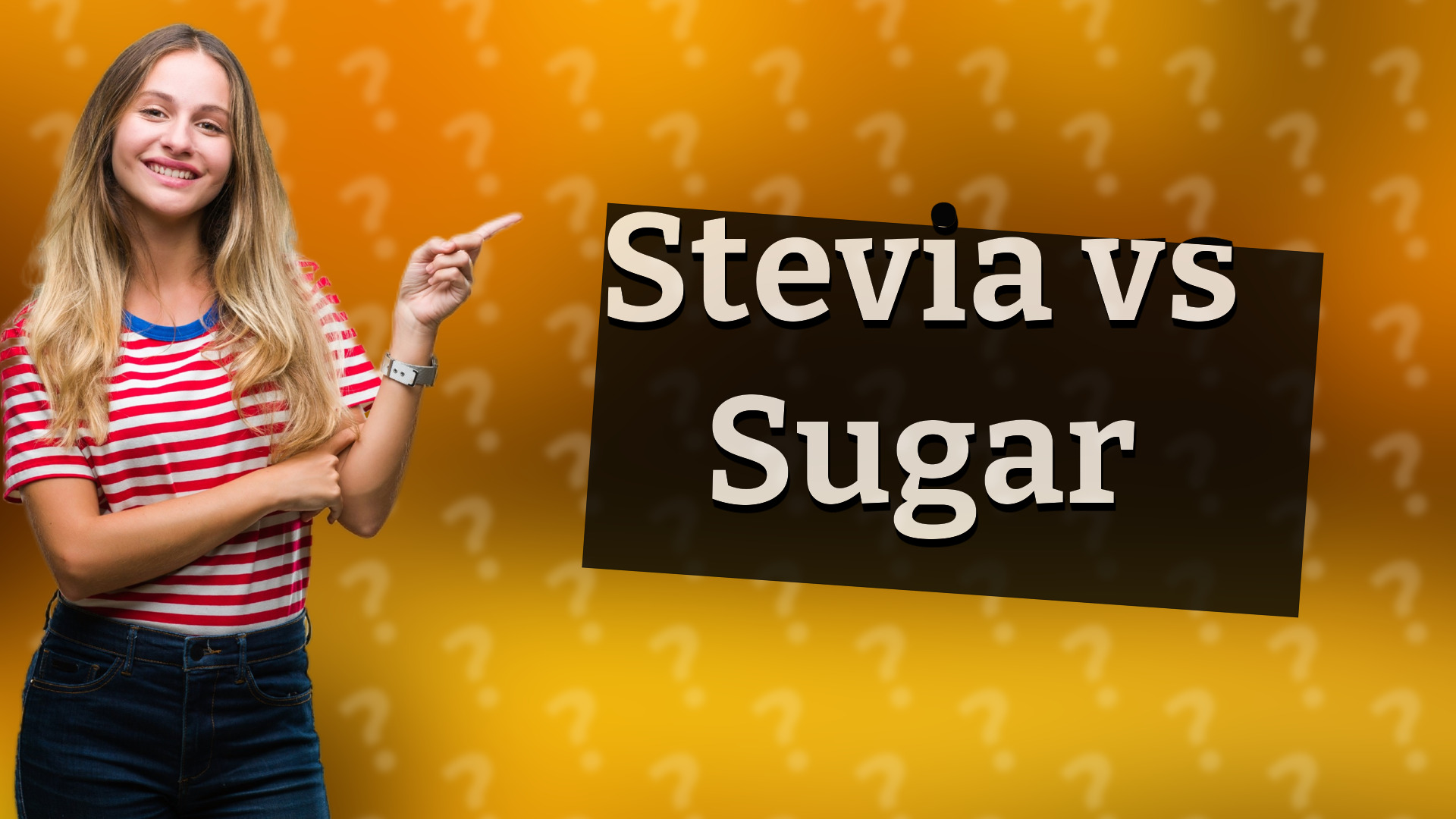 Stevia vs Sugar