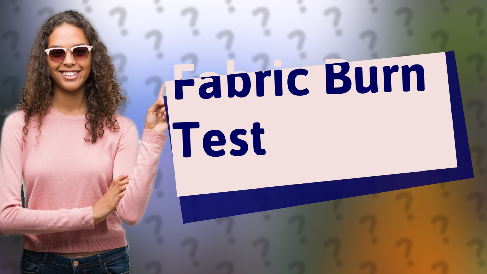 Fabric Burn Test
