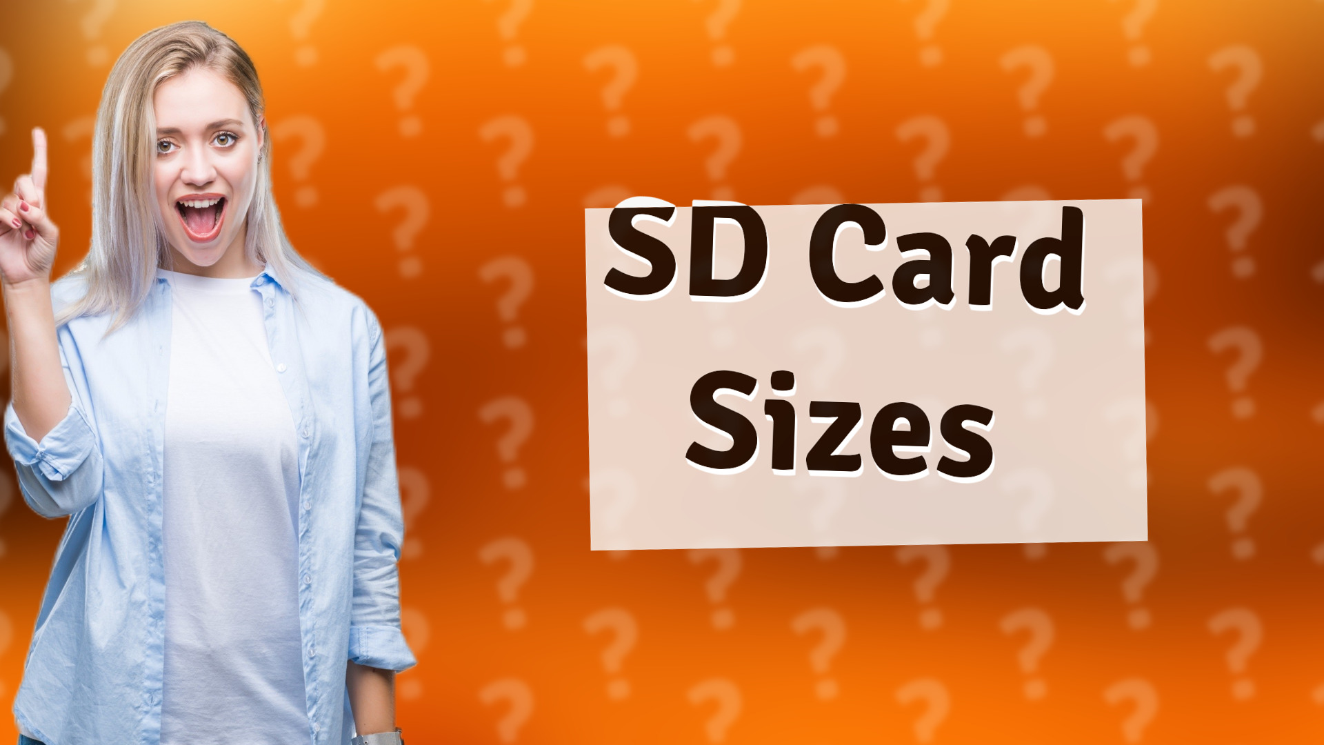SD Card Sizes