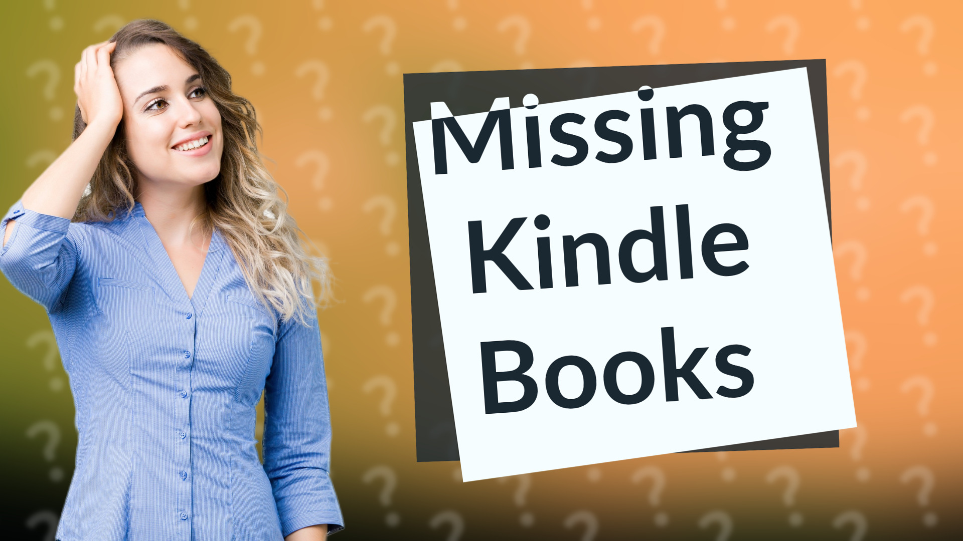Missing Kindle Books