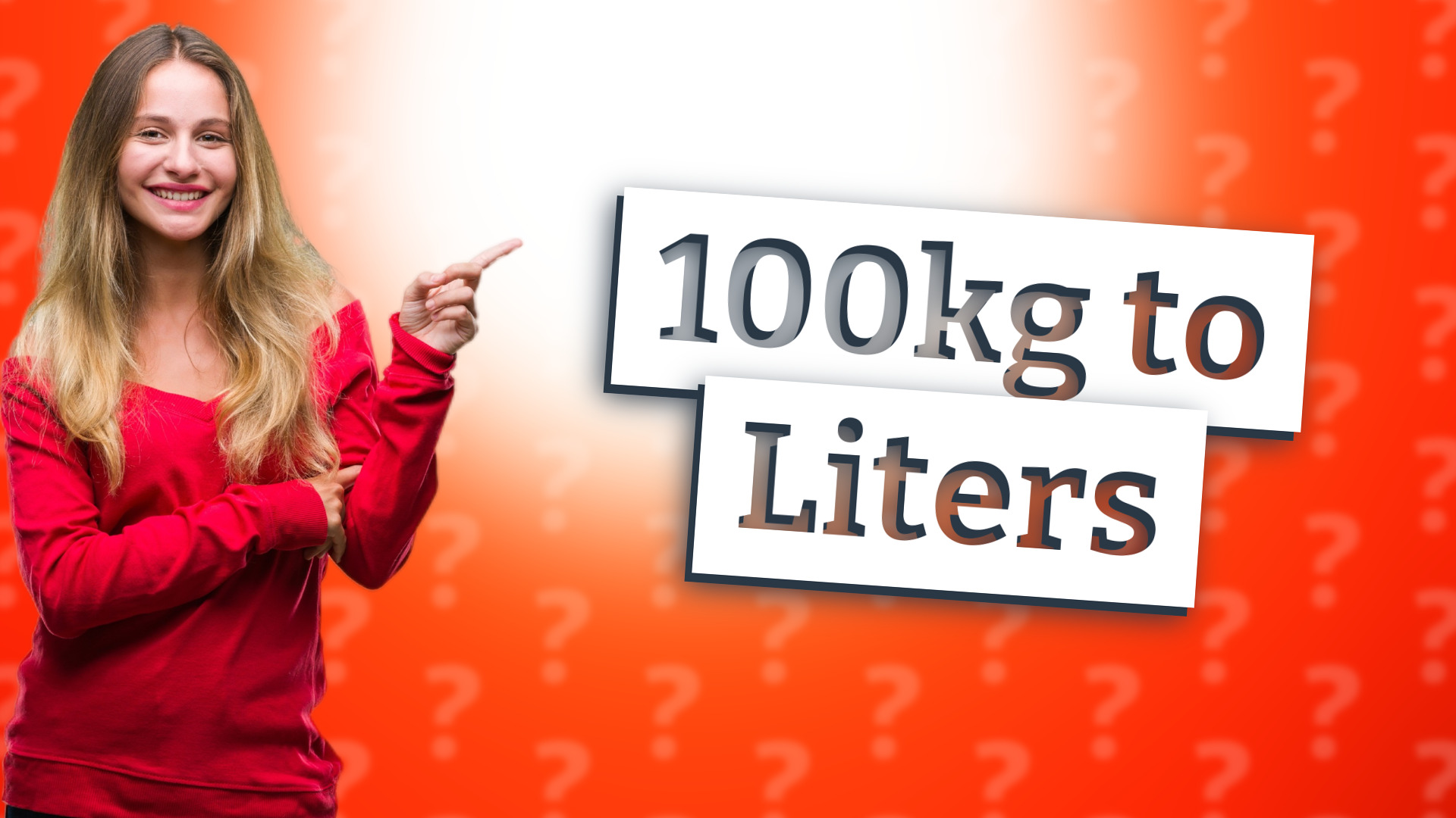 100kg to Liters