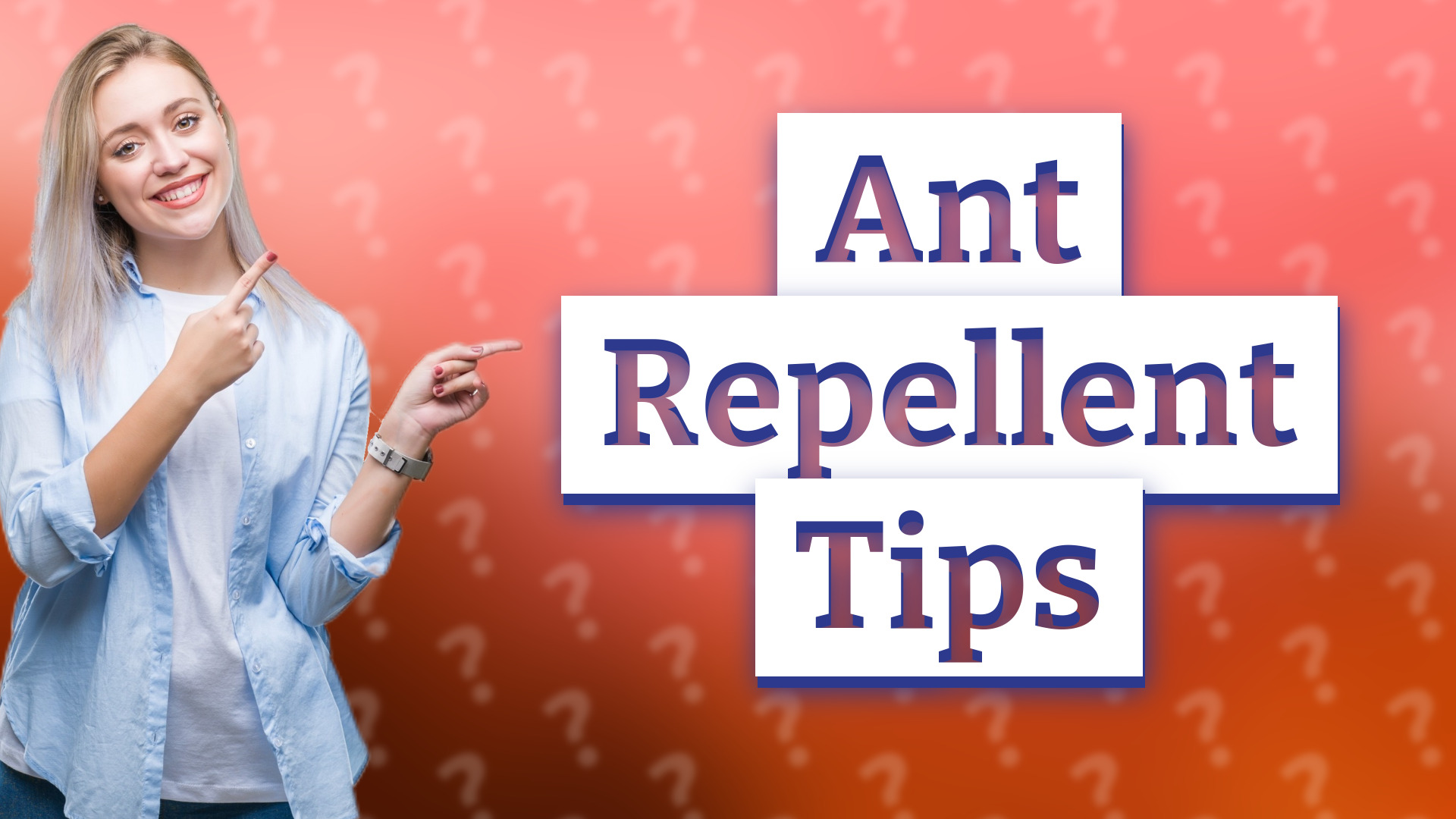 Ant Repellent Tips