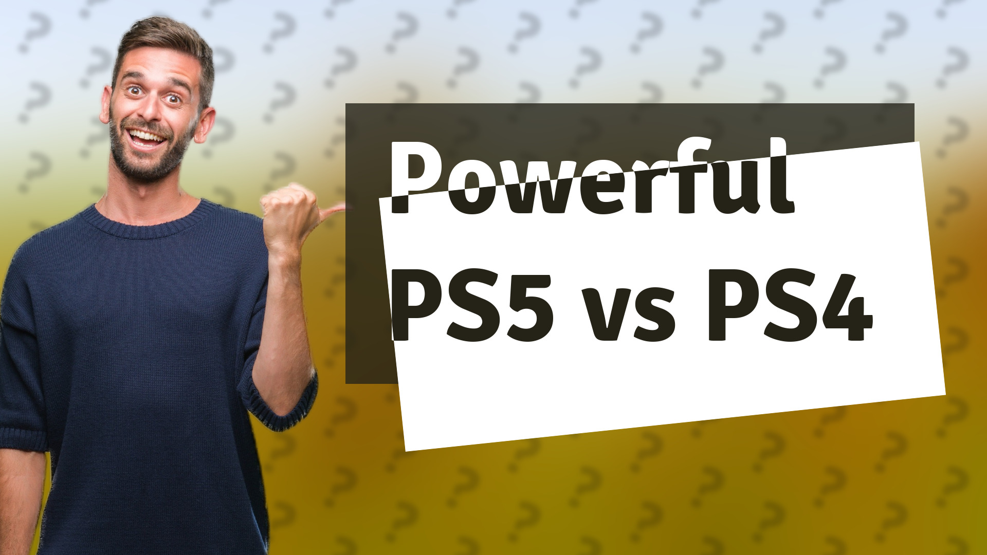 Powerful PS5 vs PS4