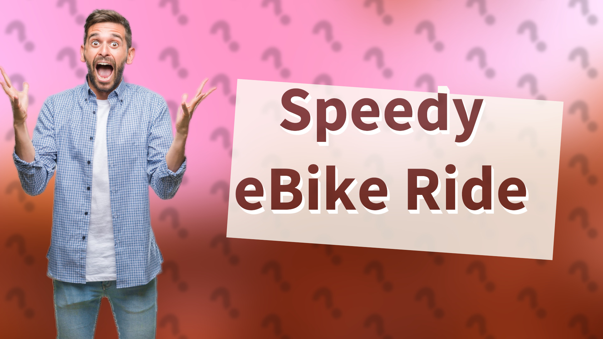 Speedy eBike Ride