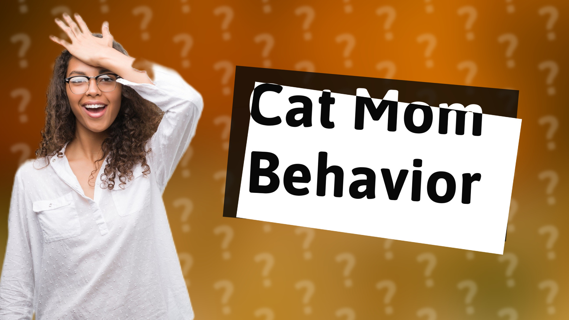 Cat Mom Behavior