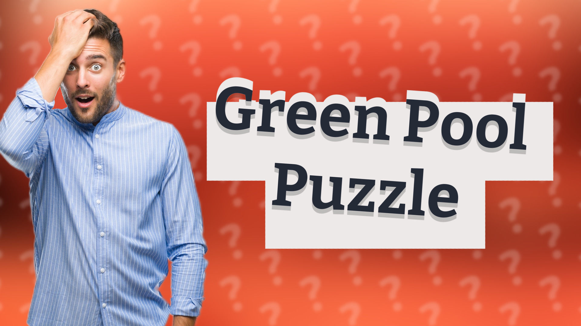 Green Pool Puzzle