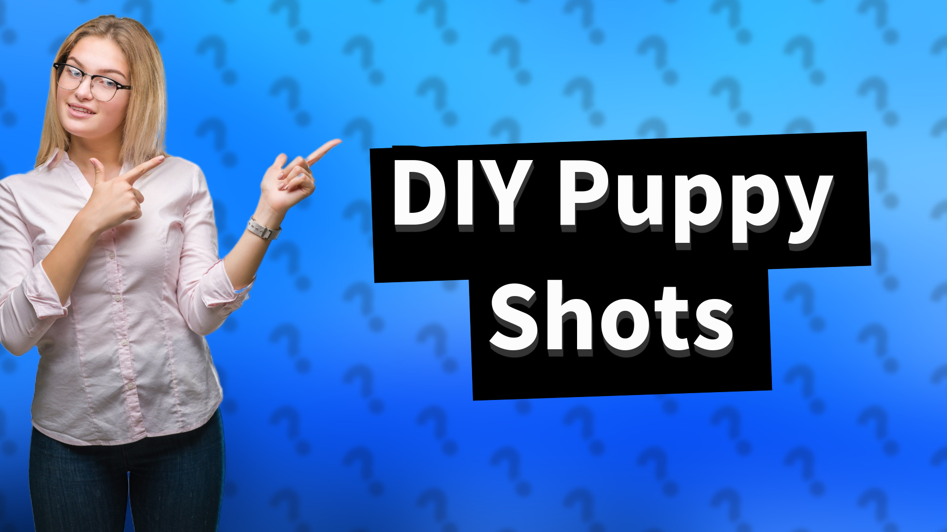 DIY Puppy Shots