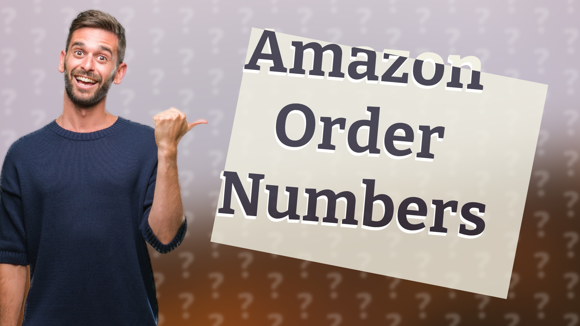 Amazon Order Numbers