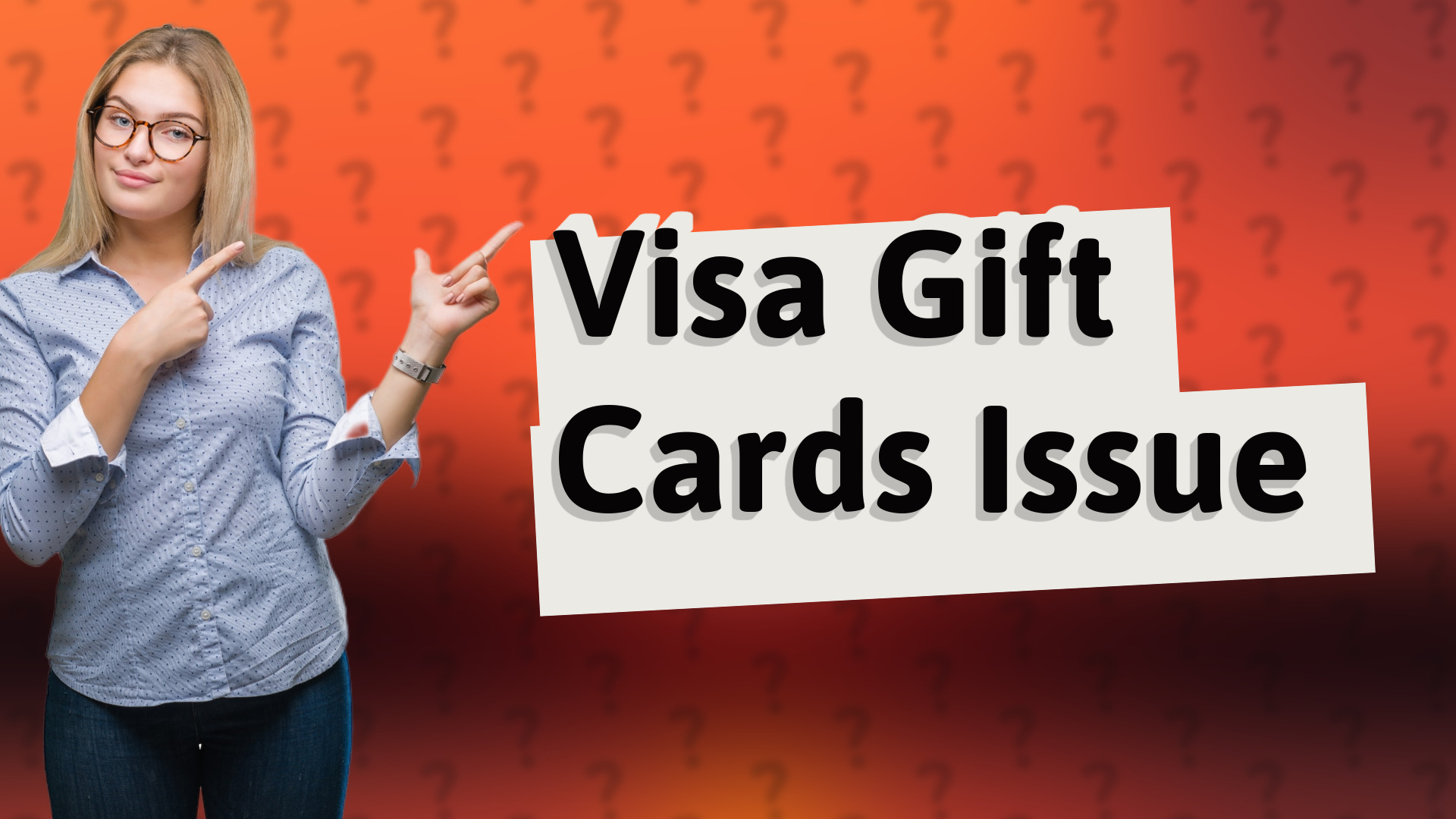 Visa Gift Cards Issue