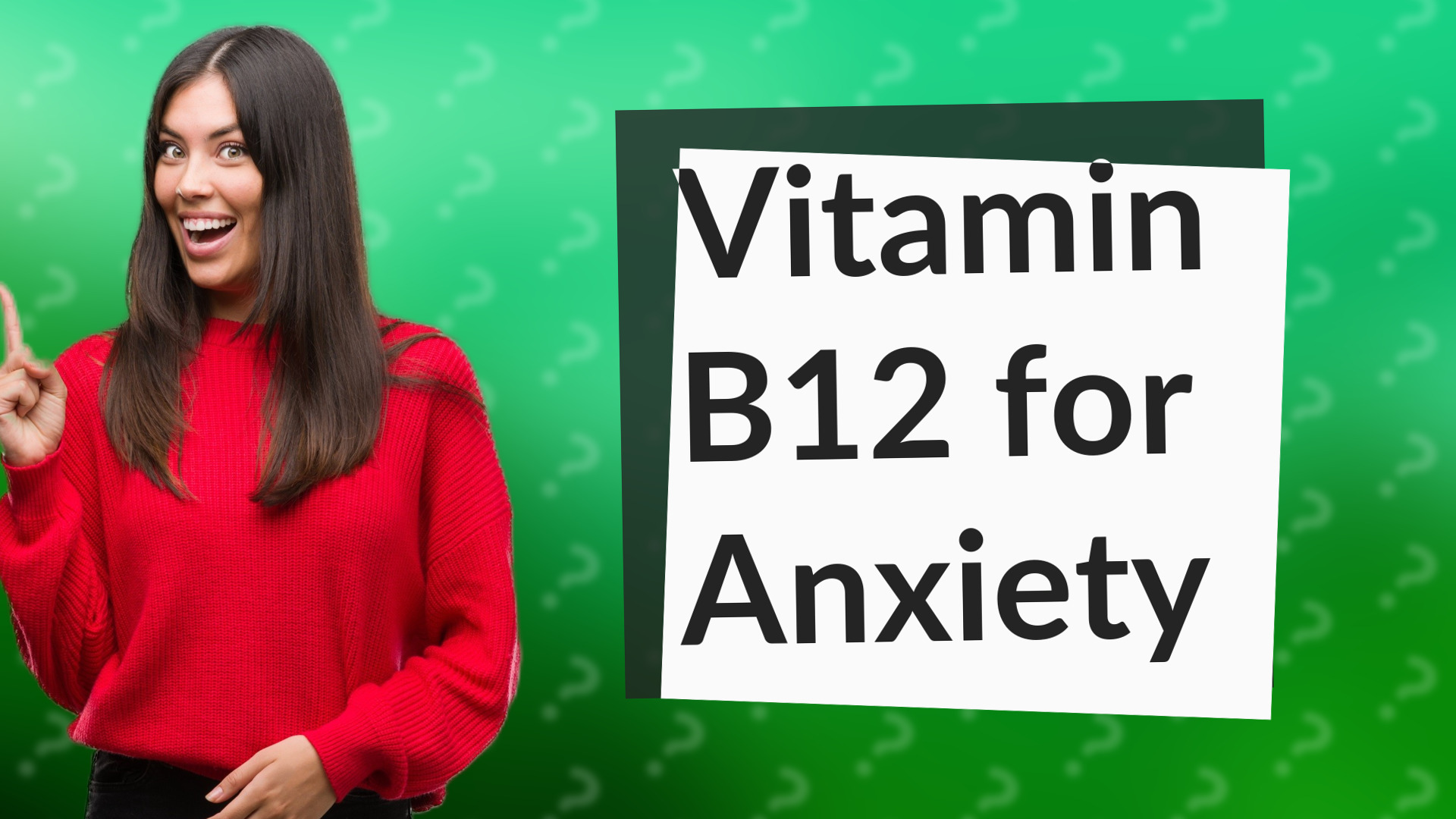 Vitamin B12 for Anxiety