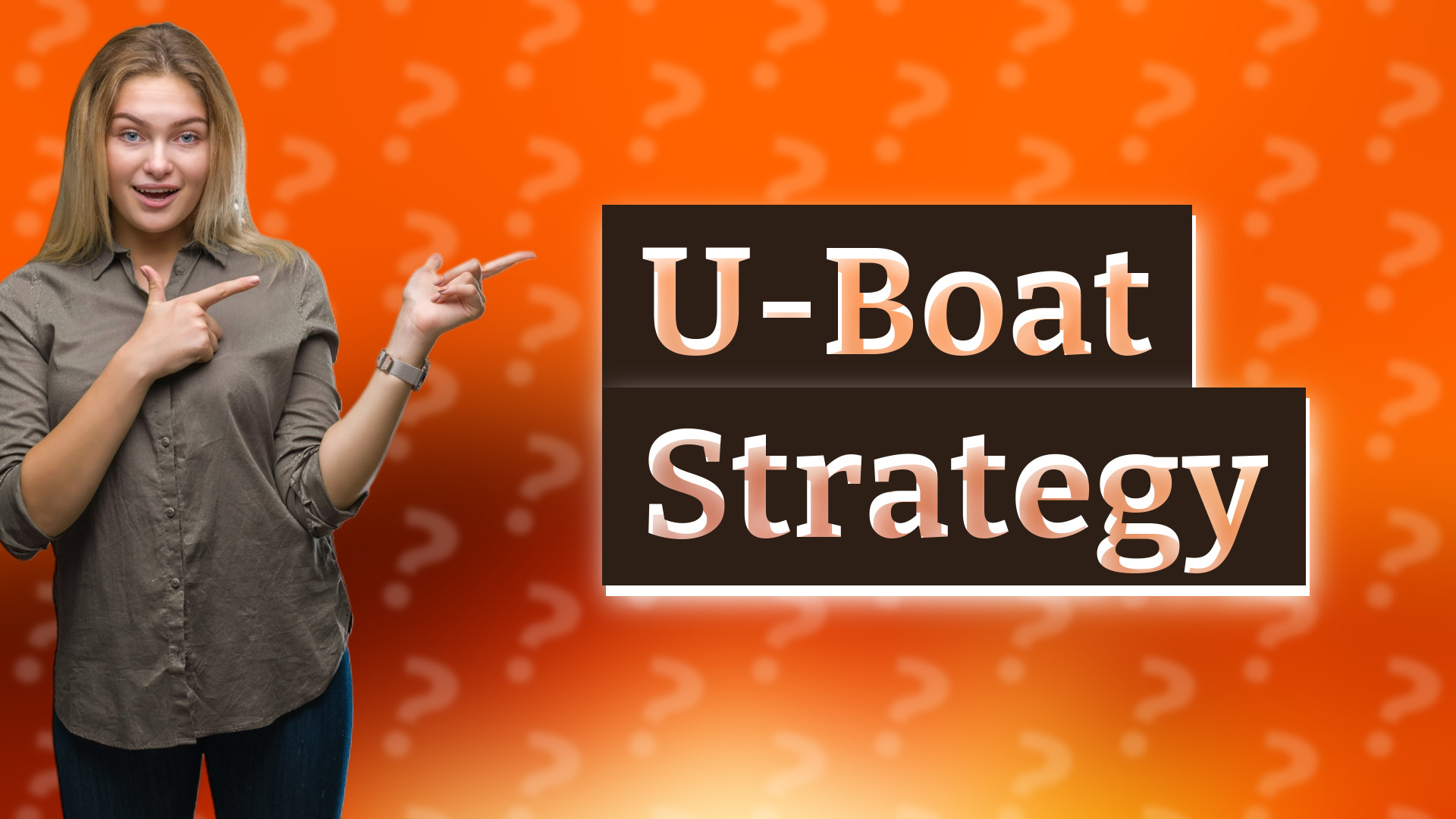 U-Boat Strategy