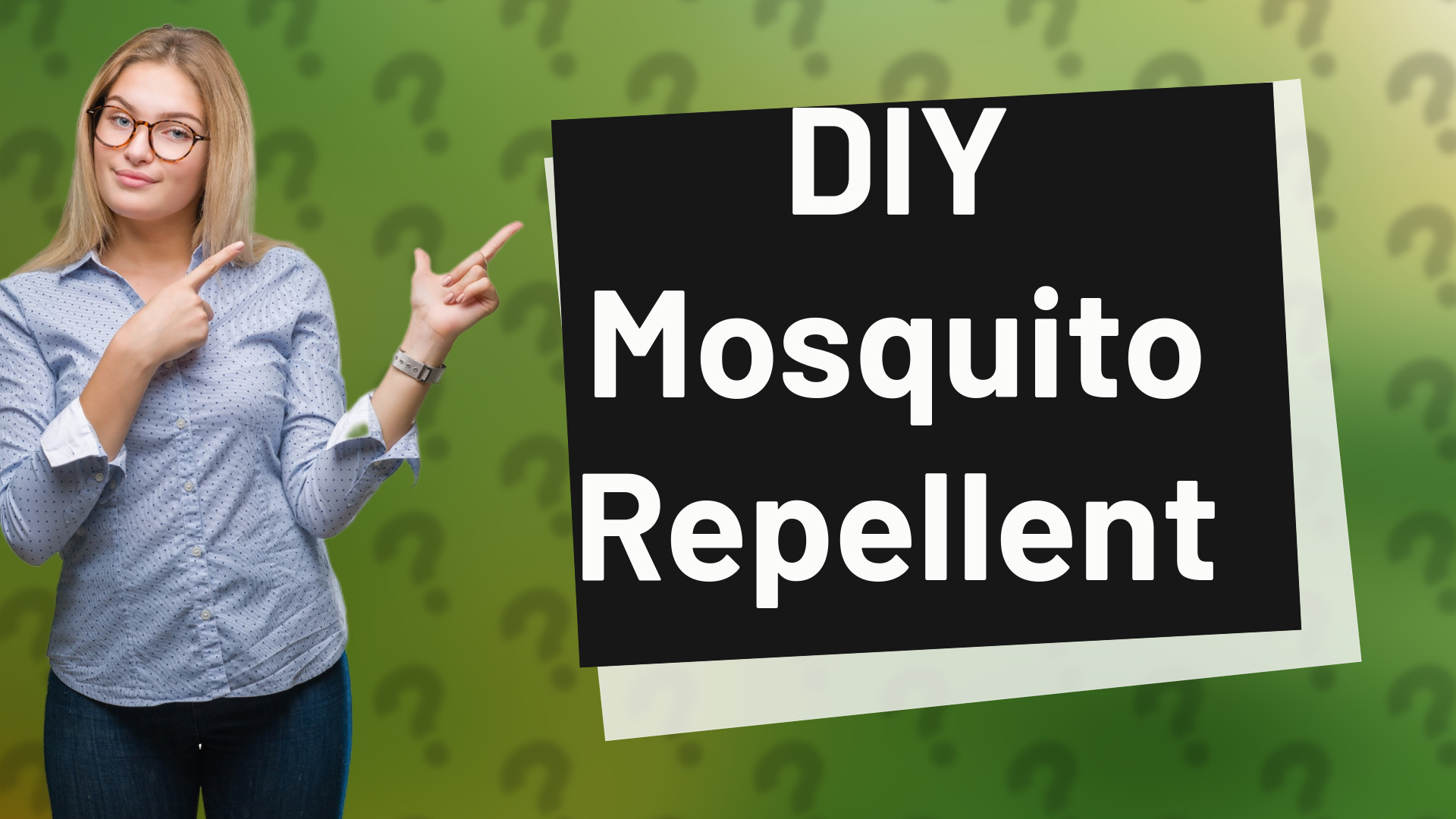 DIY Mosquito Repellent