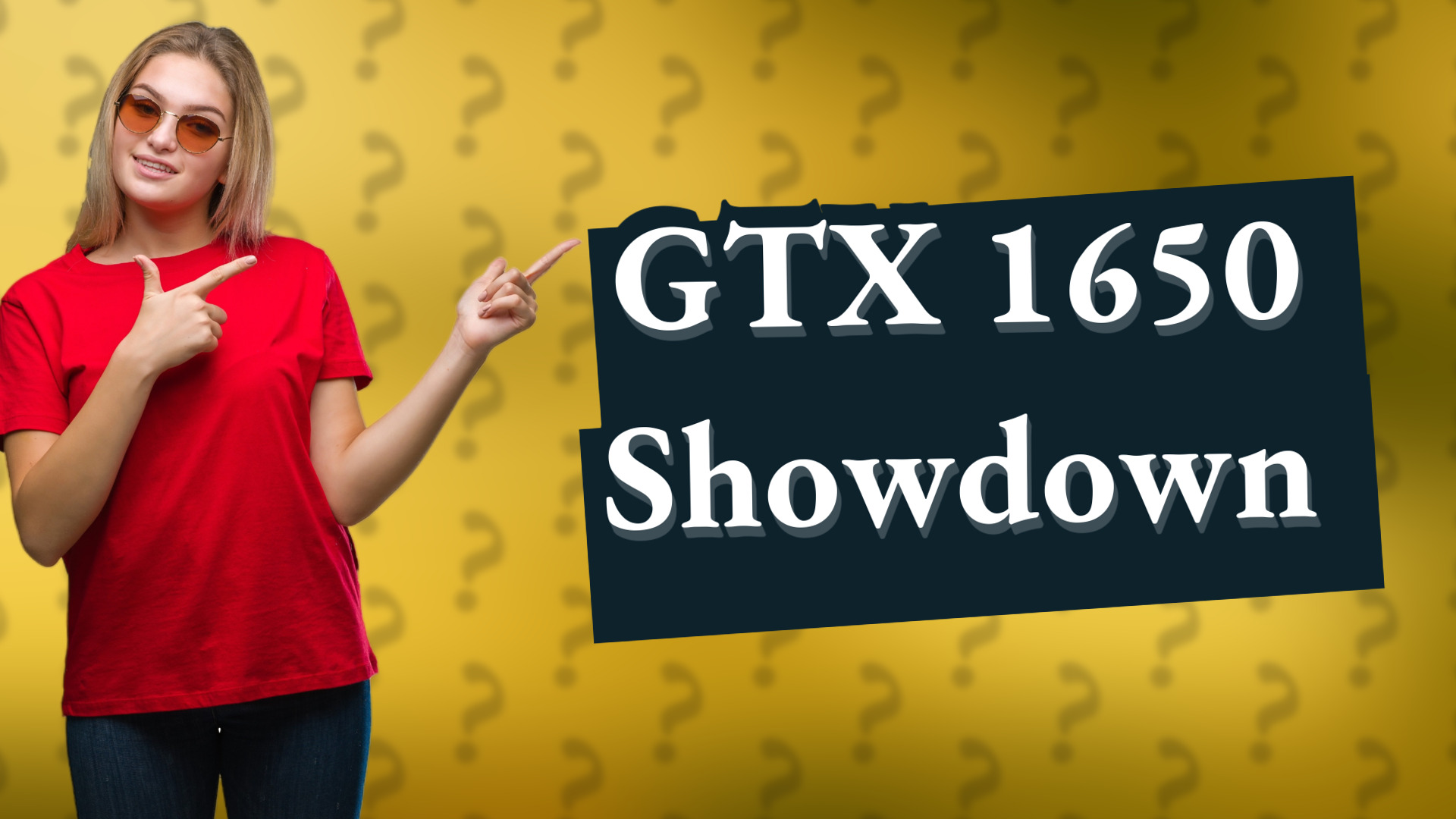 GTX 1650 Showdown