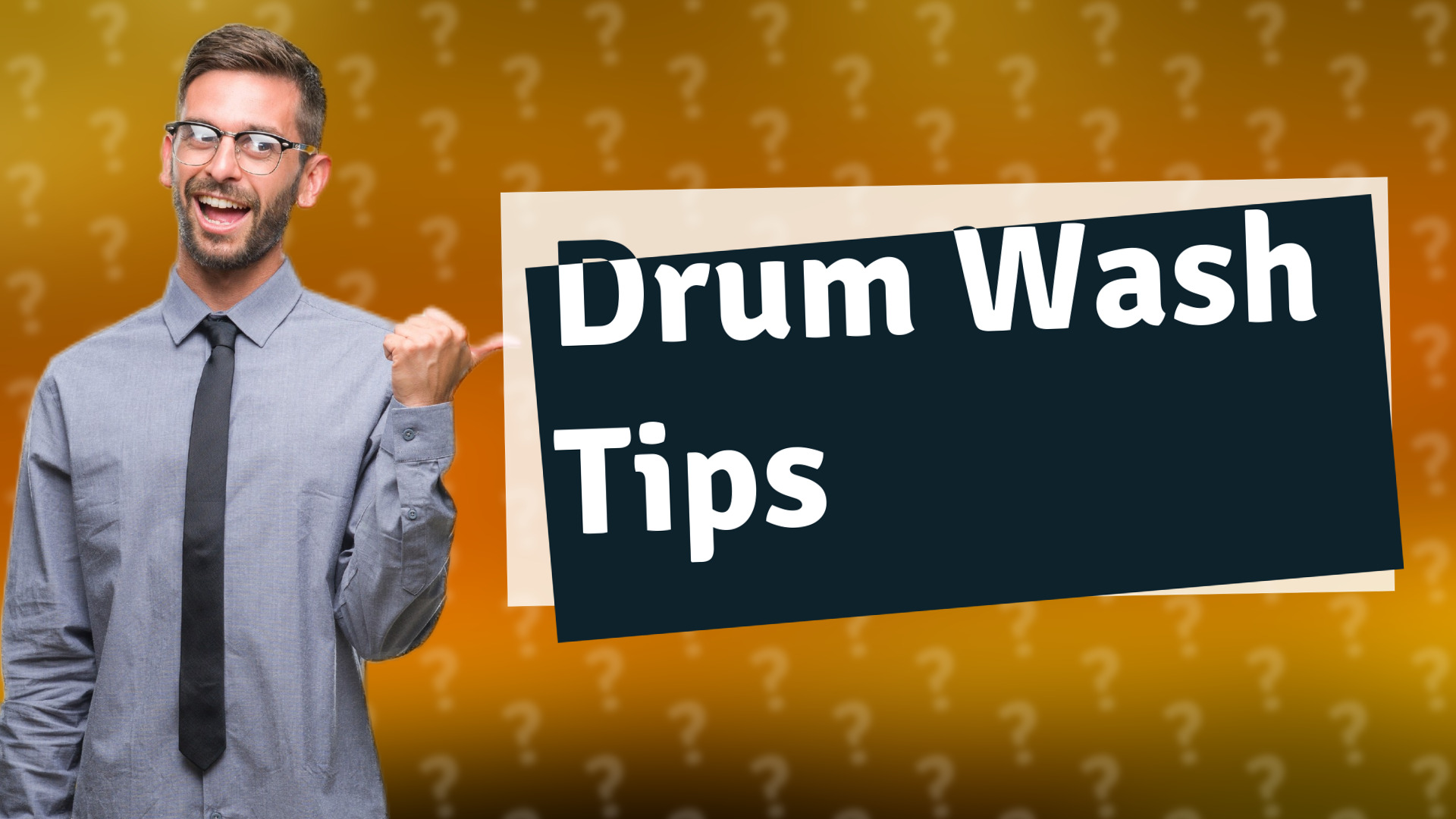 Drum Wash Tips