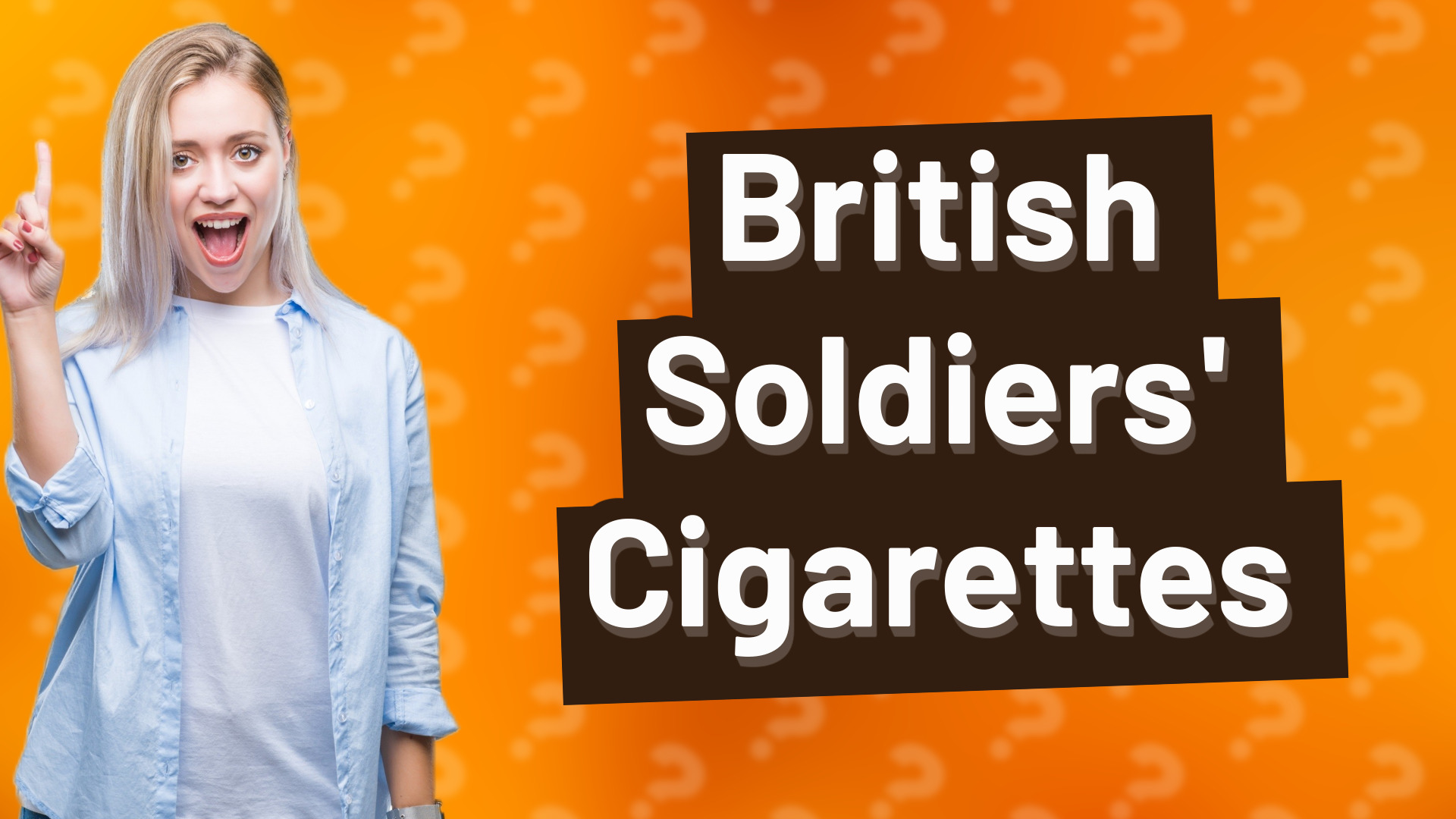 British Soldiers' Cigarettes