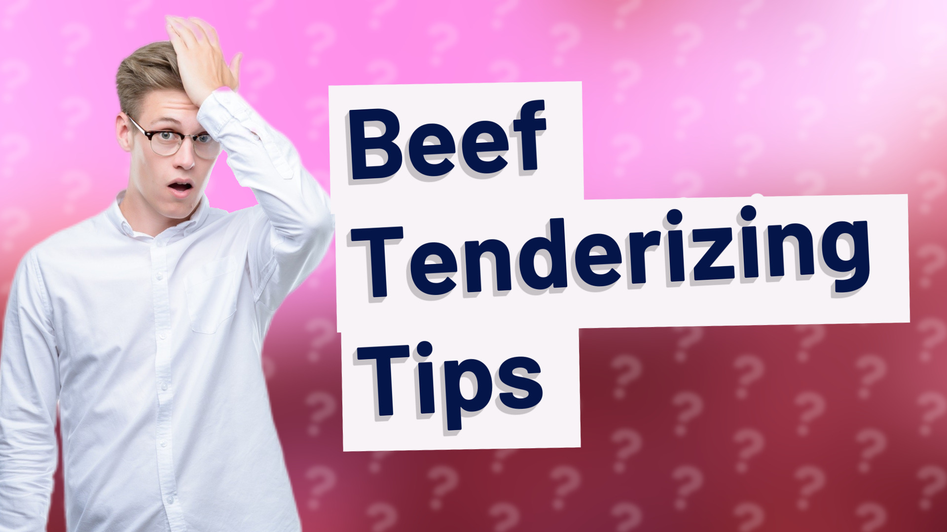 Beef Tenderizing Tips
