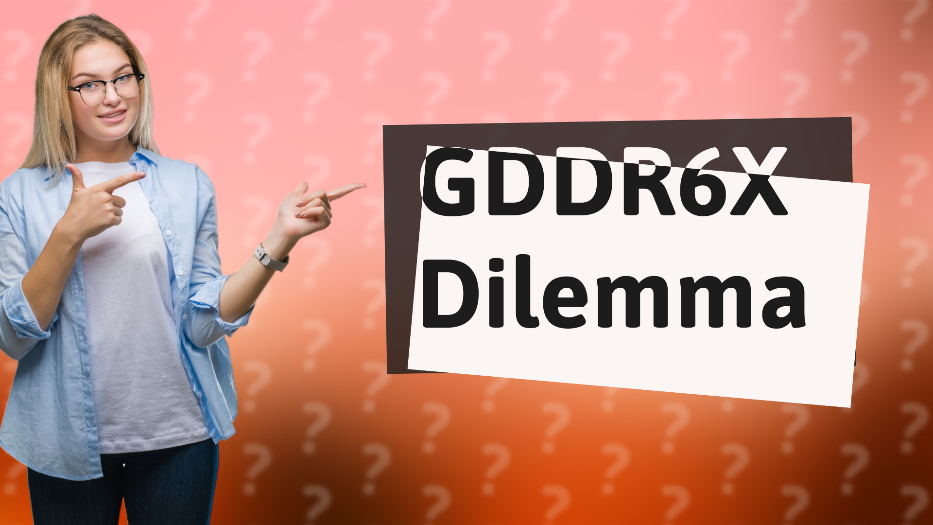 GDDR6X Dilemma