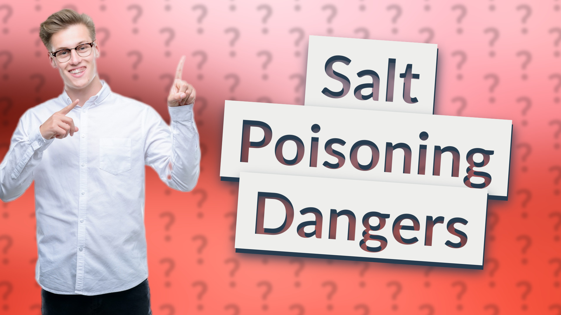 Salt Poisoning Dangers