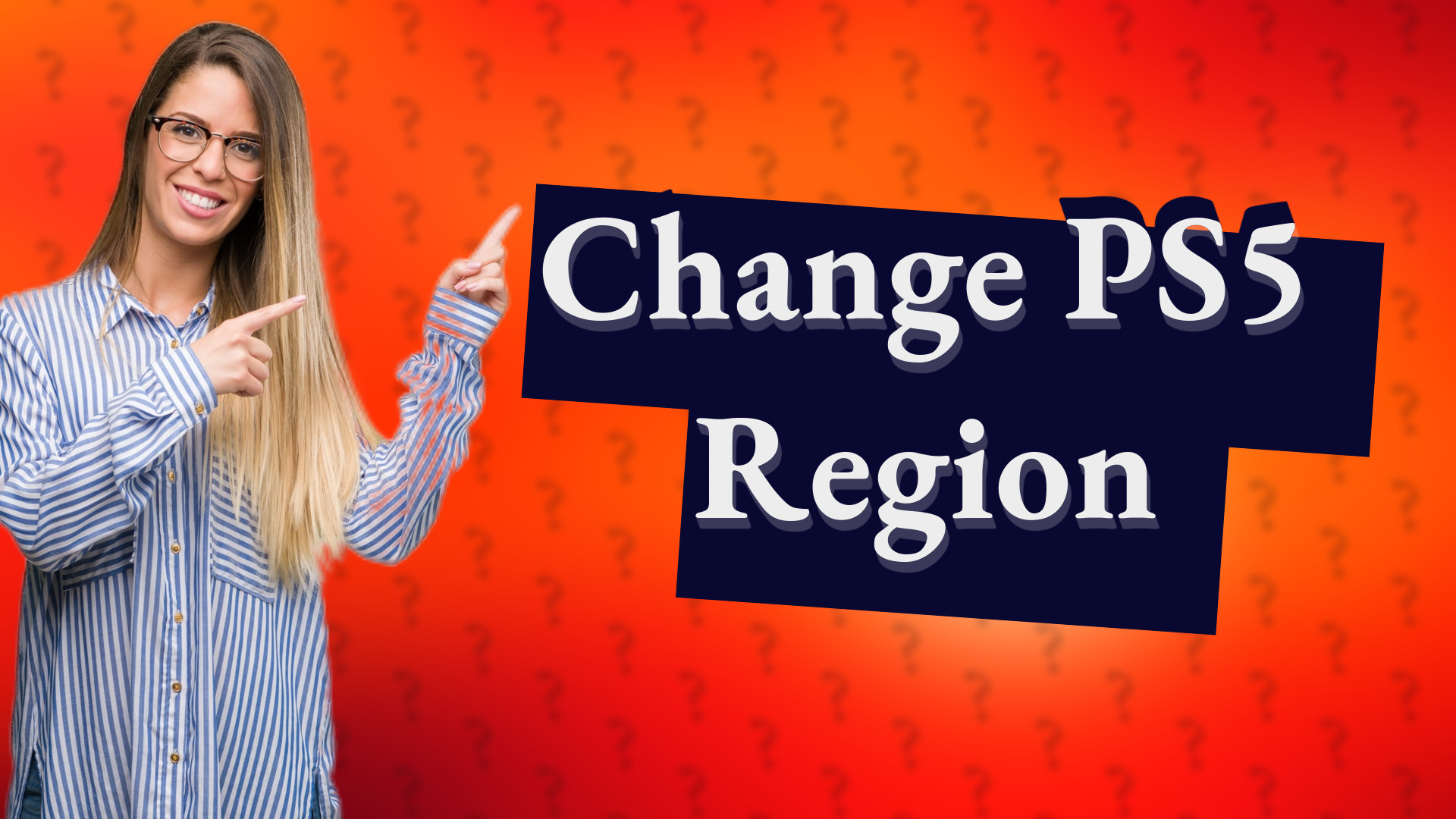 Change PS5 Region