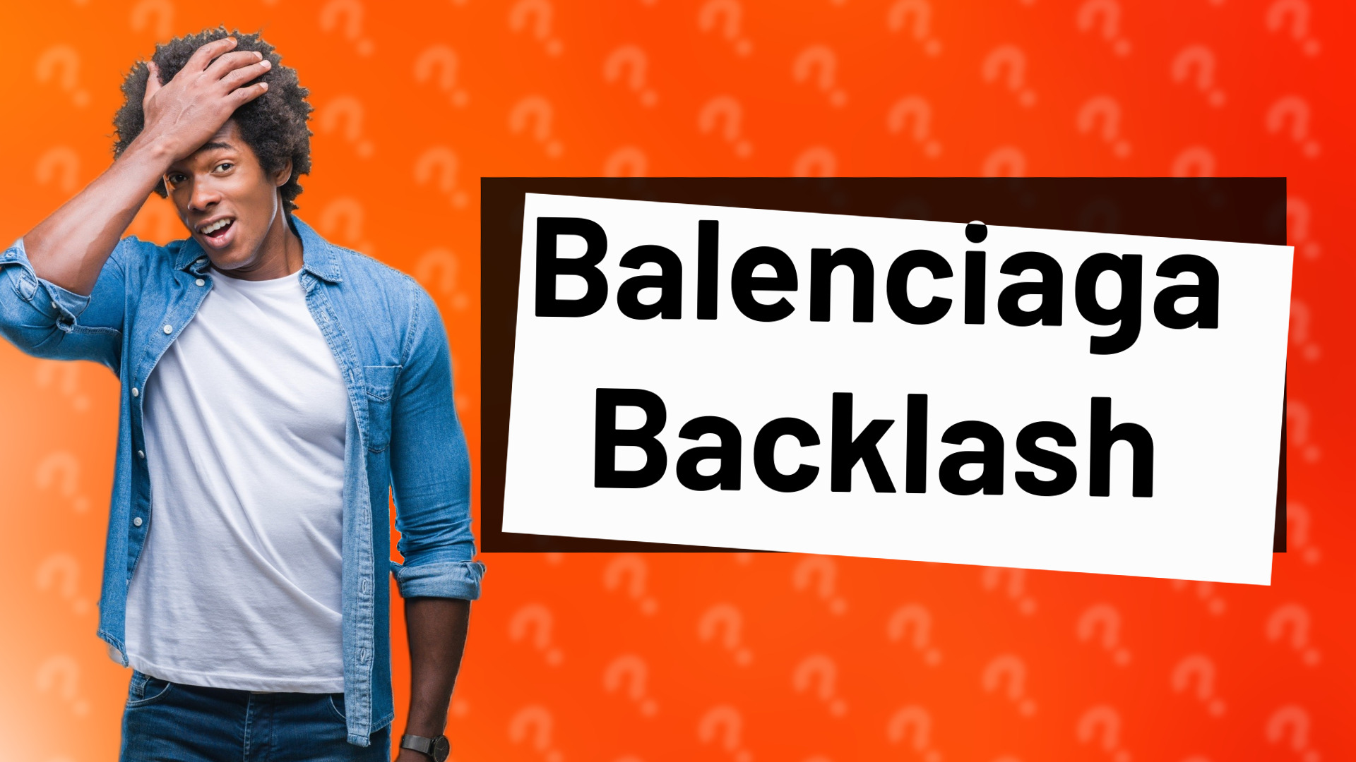 Balenciaga Backlash