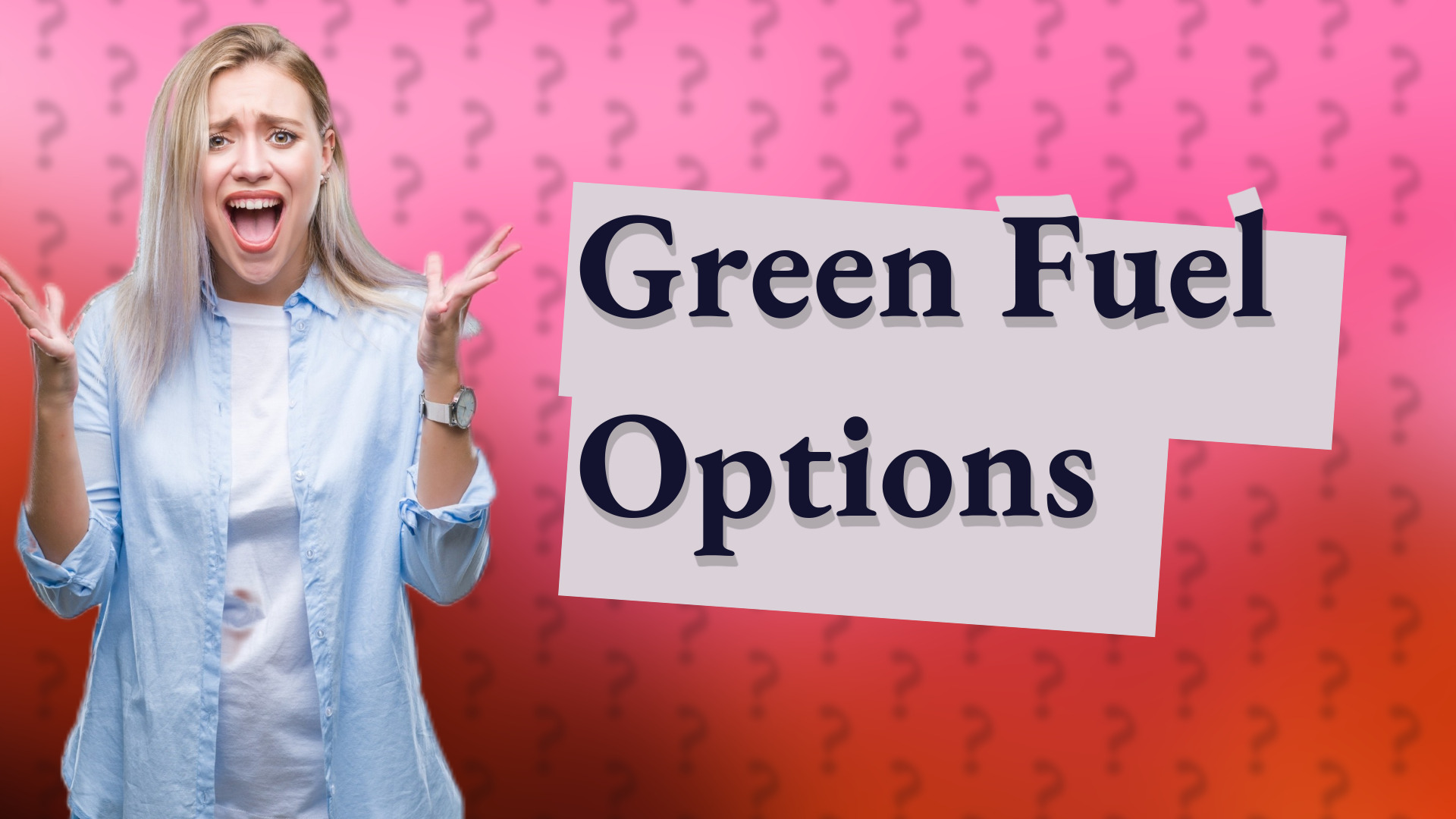 Green Fuel Options