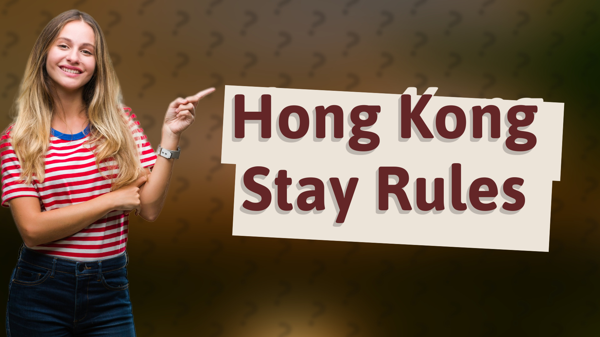 Hong Kong Stay Rules