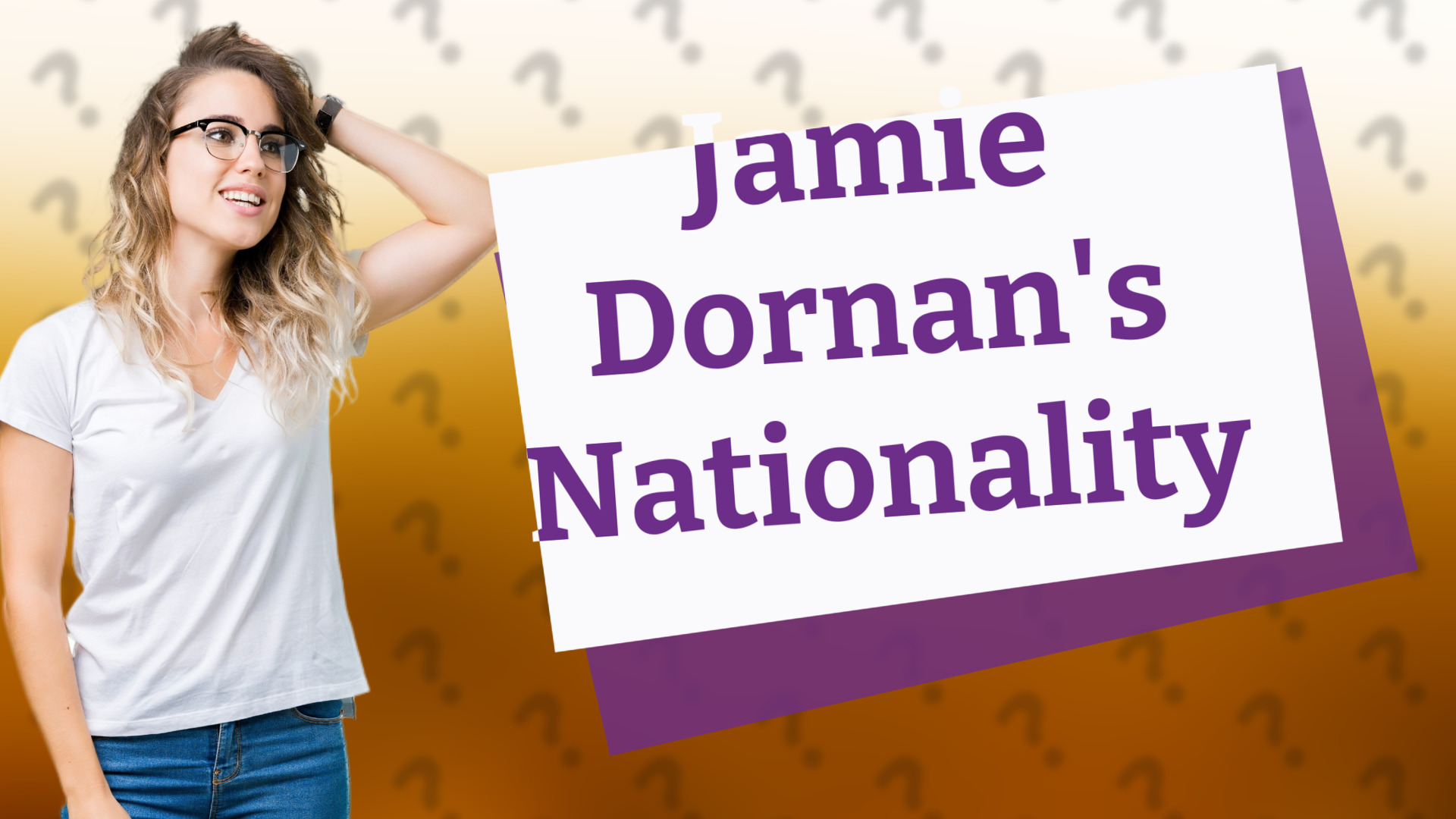 Jamie Dornan's Nationality