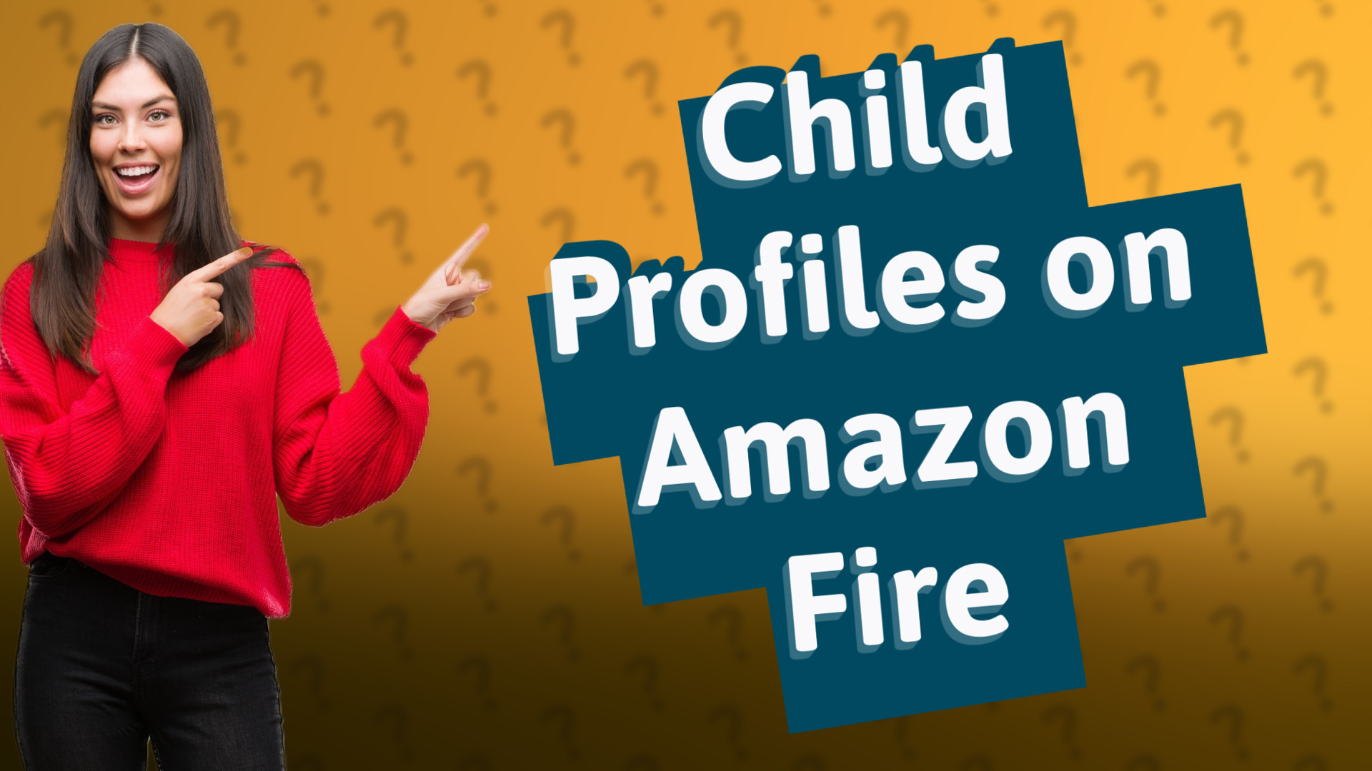 Child Profiles on Amazon Fire