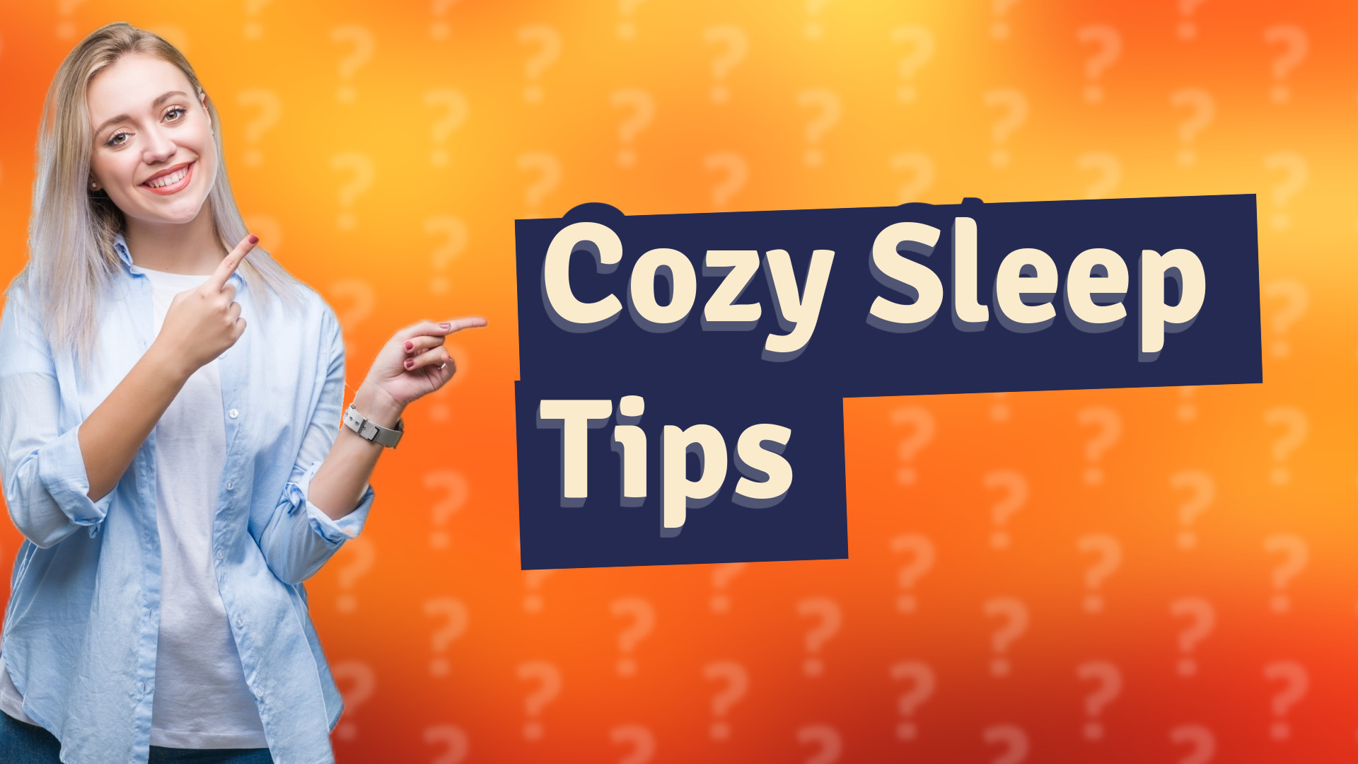 Cozy Sleep Tips