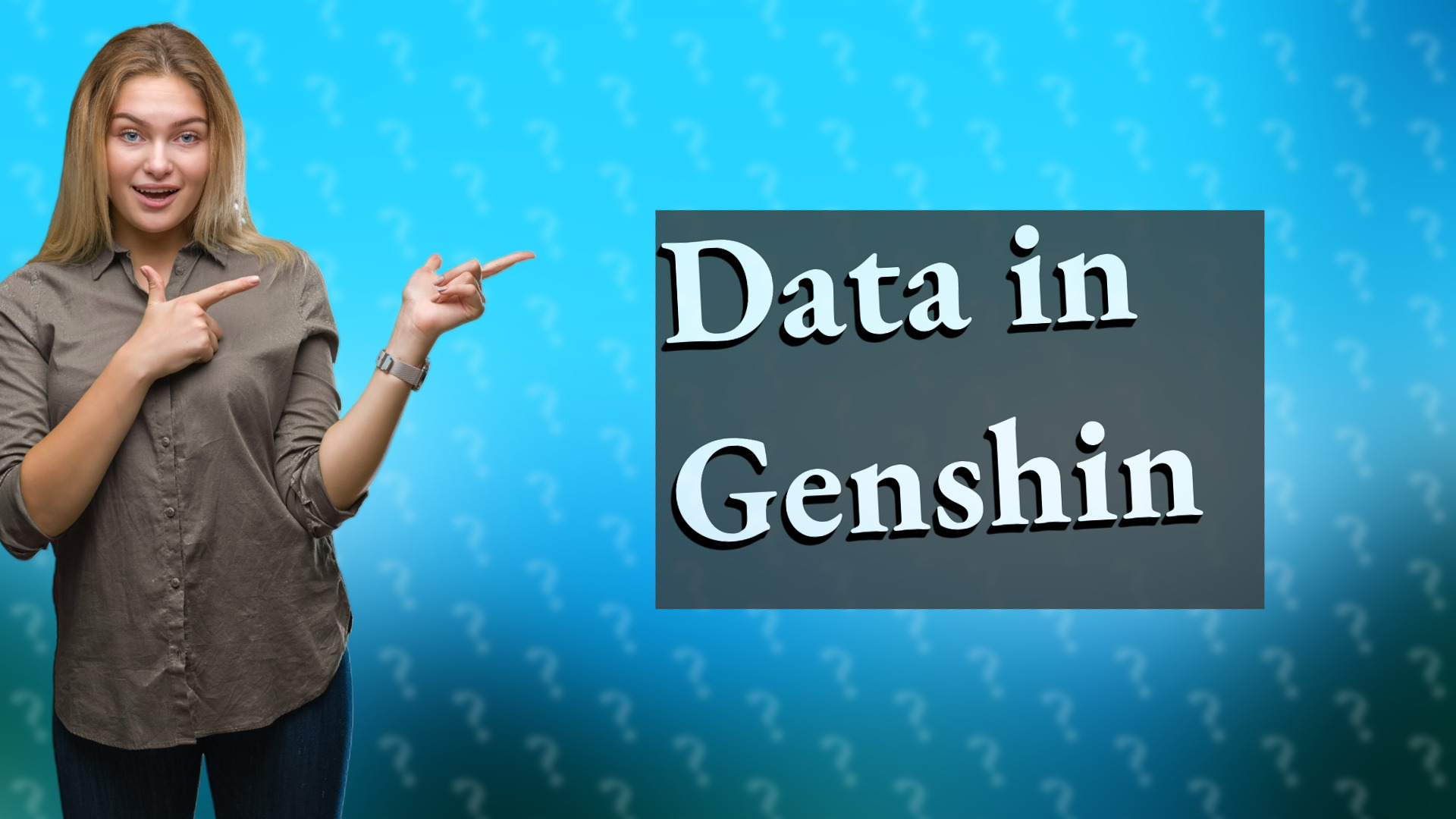 Data in Genshin