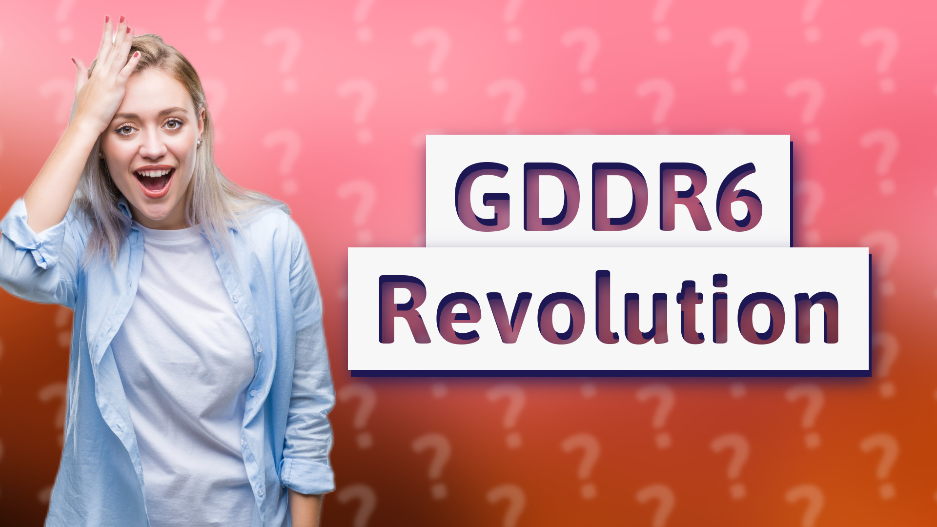 GDDR6 Revolution