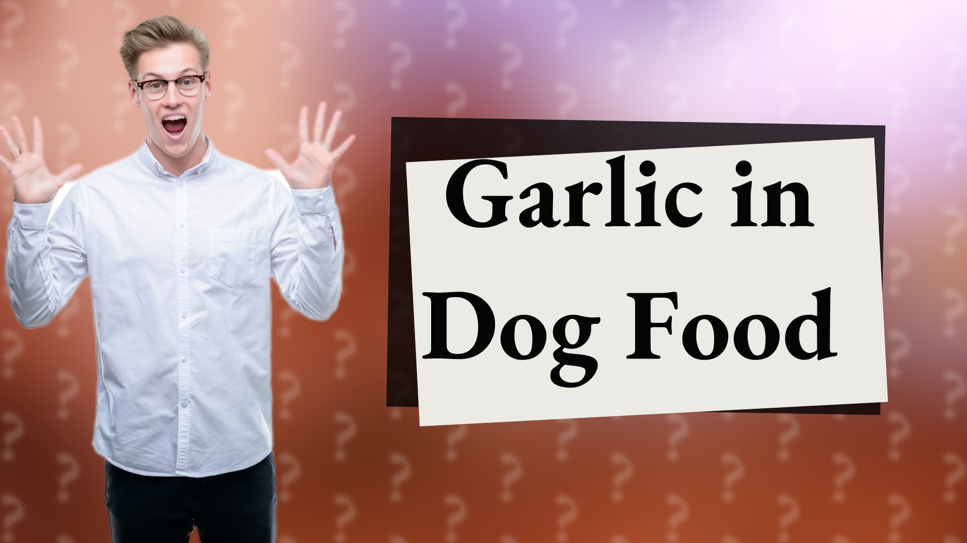 Garlic in Dog Food
