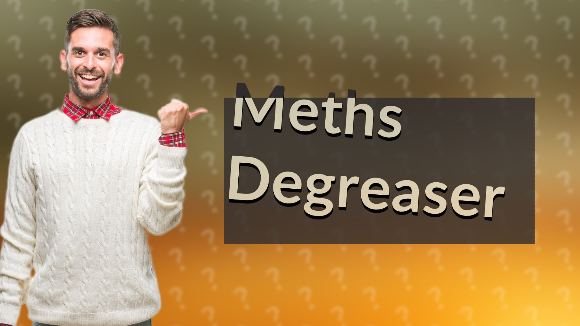 Meths Degreaser