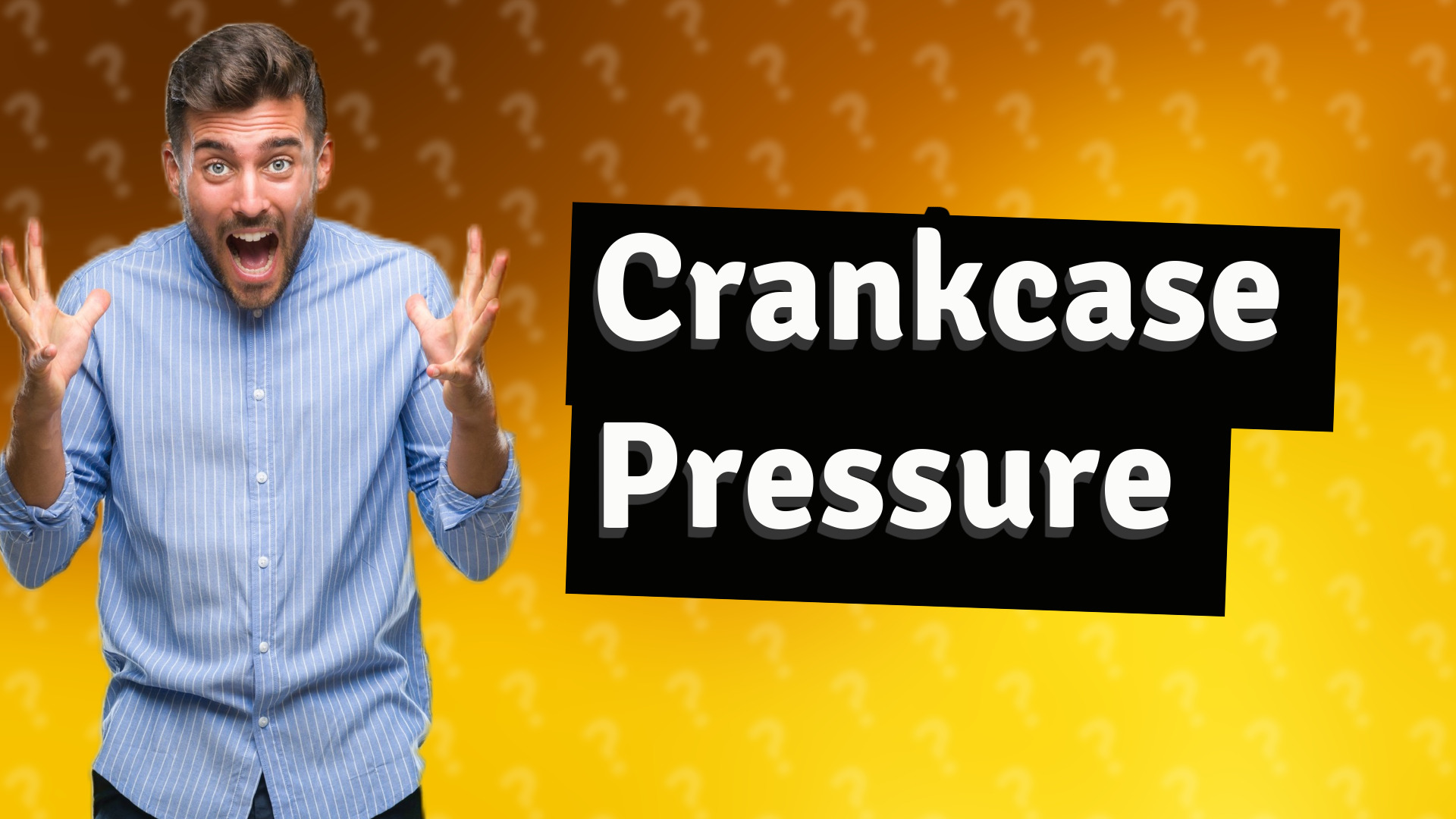Crankcase Pressure