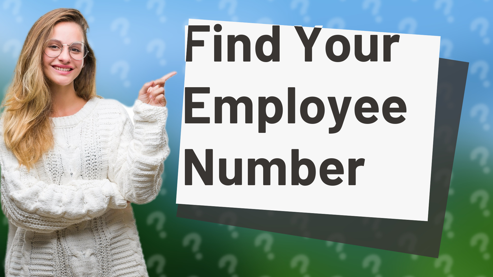 Find Your Employee Number